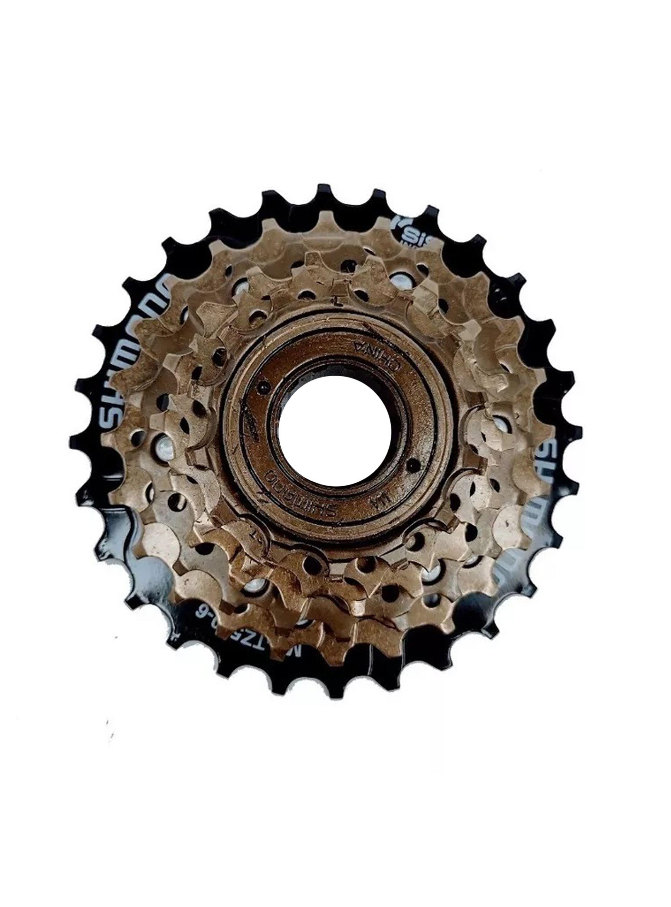 Piñon Shimano Atornillado 6v. (14-28d) Mf-tz500 Tourney-3