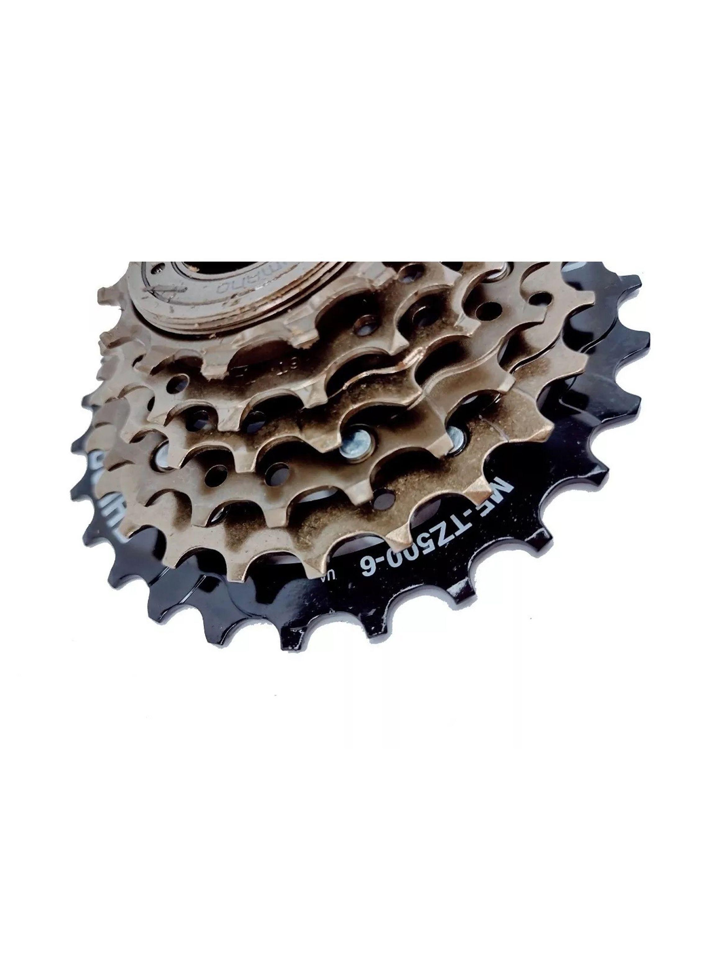 Piñon Shimano Atornillado 6v. (14-28d) Mf-tz500 Tourney-5
