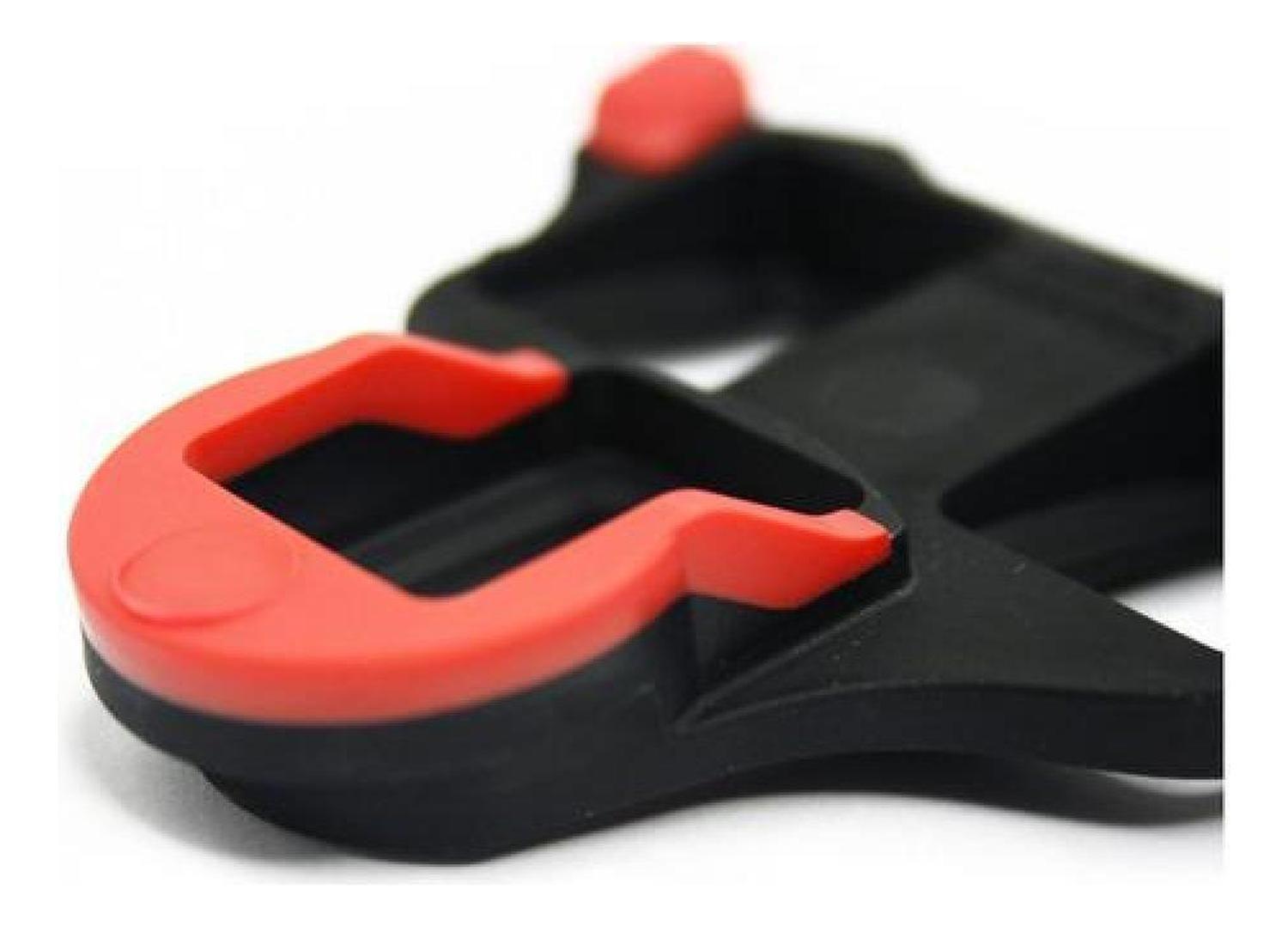 Juego Calas Pedales Shimano Spd-sl Fijo Sm-sh10 Dura-ace Rojo-3