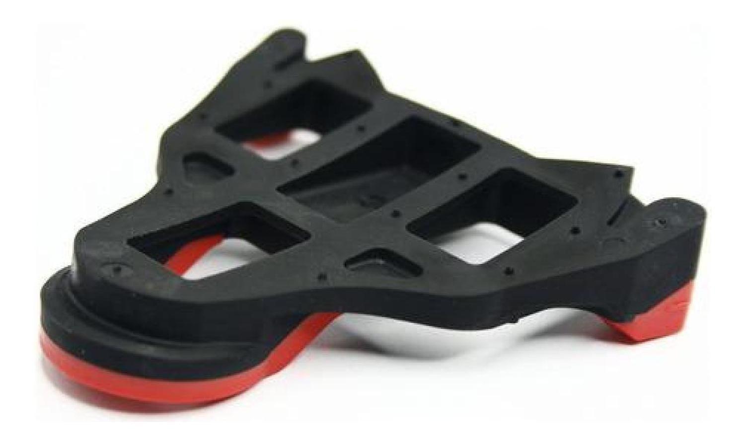 Juego Calas Pedales Shimano Spd-sl Fijo Sm-sh10 Dura-ace Rojo-5