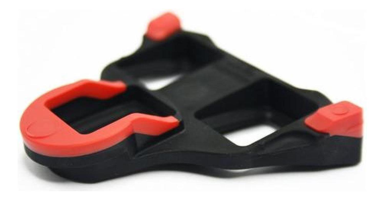 Juego Calas Pedales Shimano Spd-sl Fijo Sm-sh10 Dura-ace Rojo-6