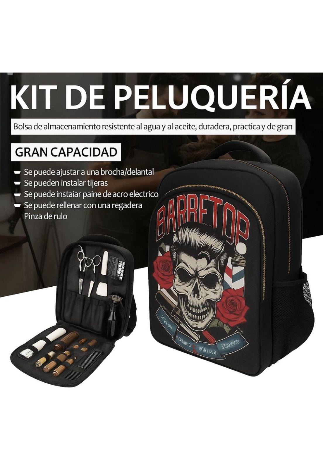Mochila Profesional Barbero Peluquería Gran Capacidad-5