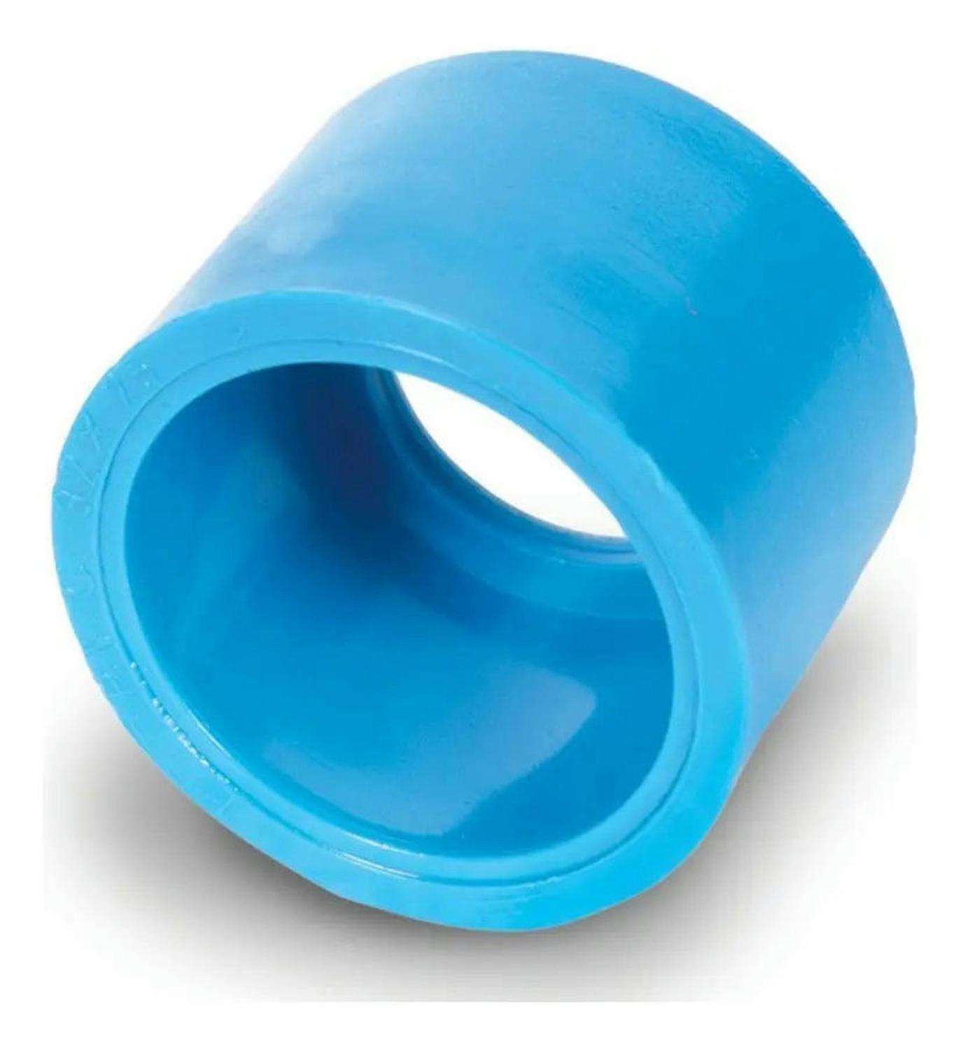 Buje Reducción Corto PVC Celeste 40x32mm PN10 Vinilit-1