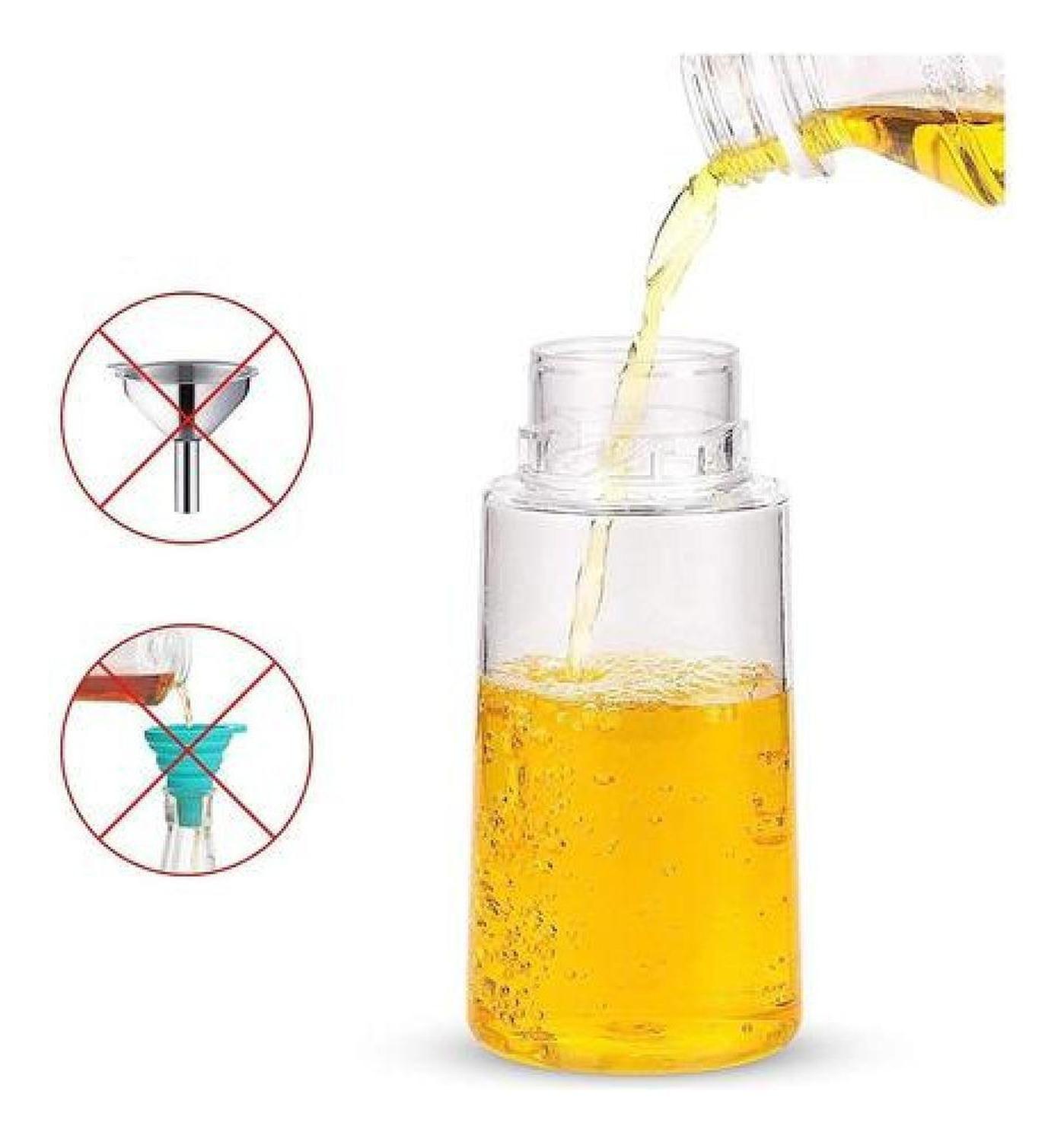 Pulverizador De Vidrio Aceite Cocina Dispensador 200ml Spray Negro-5