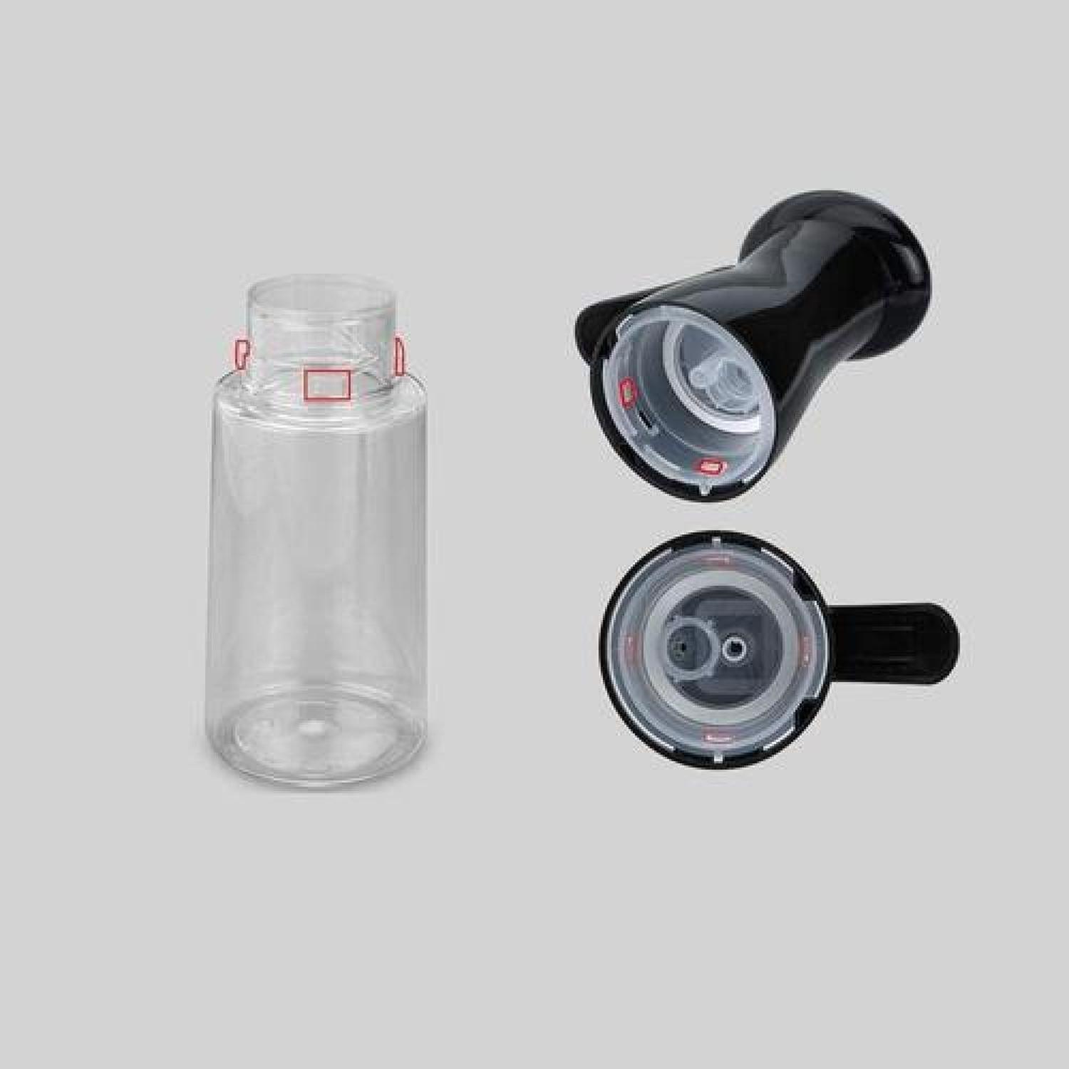 Pulverizador De Vidrio Aceite Cocina Dispensador 200ml Spray Negro-6