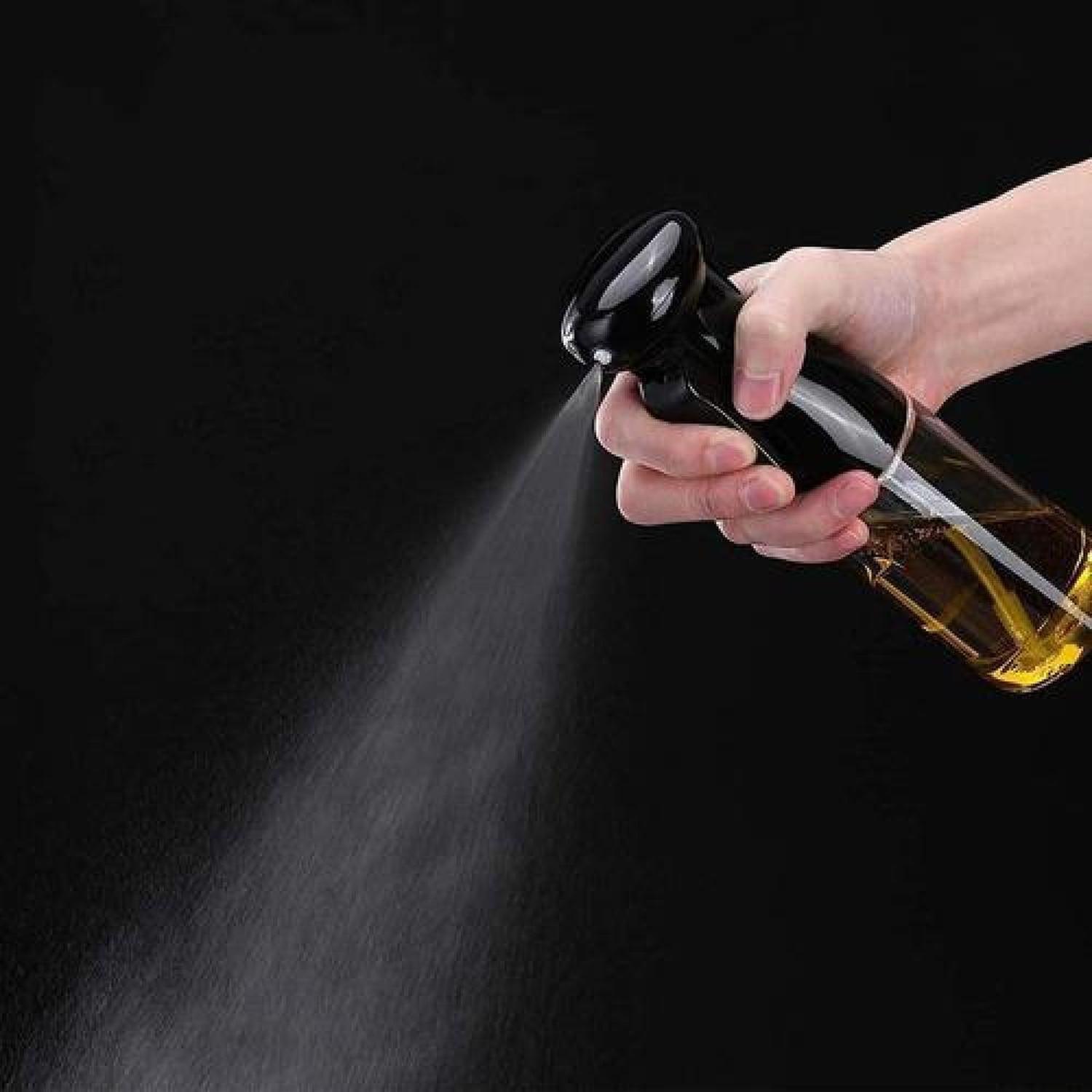 Pulverizador De Vidrio Aceite Cocina Dispensador 200ml Spray Negro-8