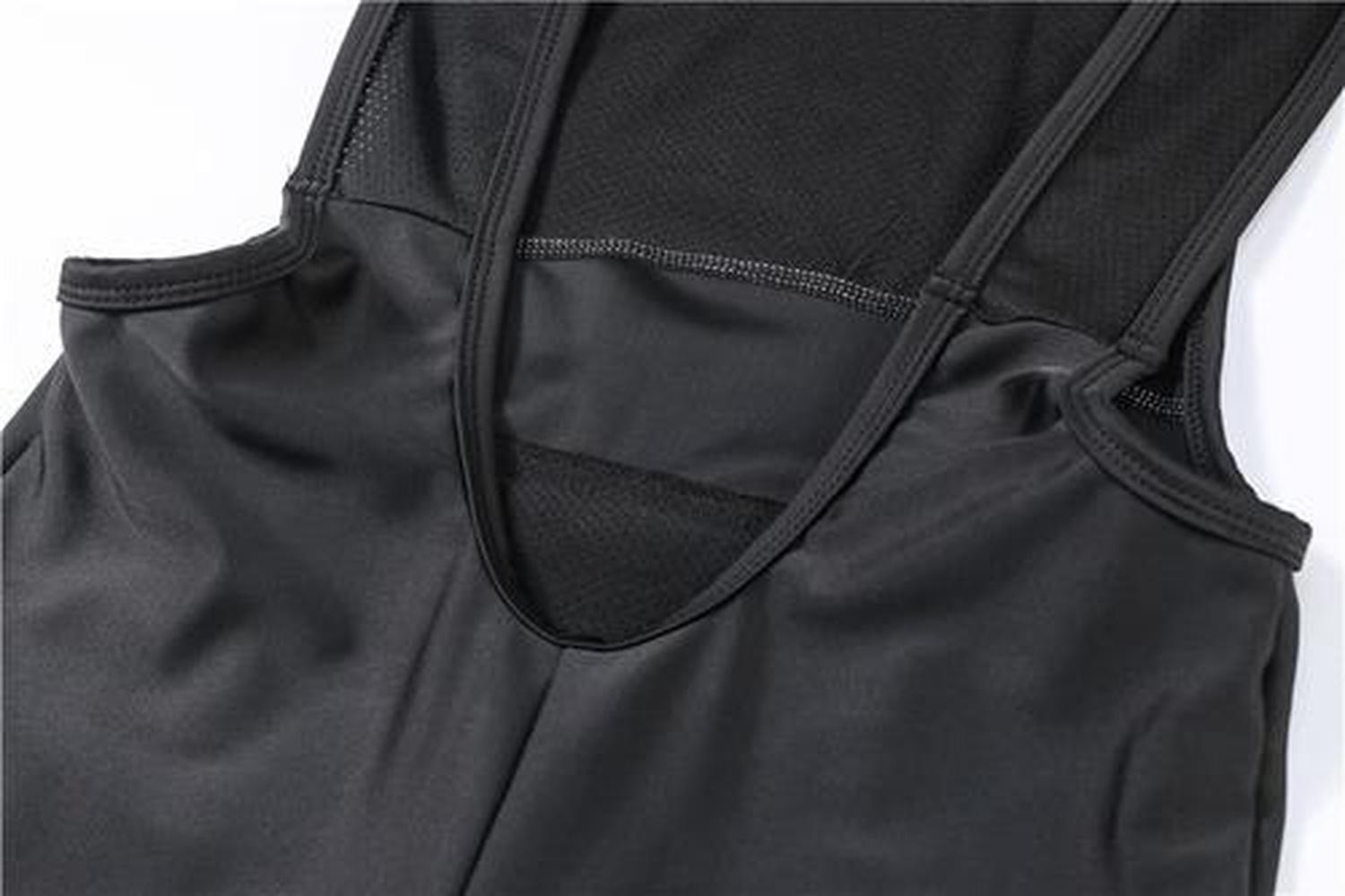 Calza De Ciclismo Gel Acolchada Con Tirantes Pierna Larga-7