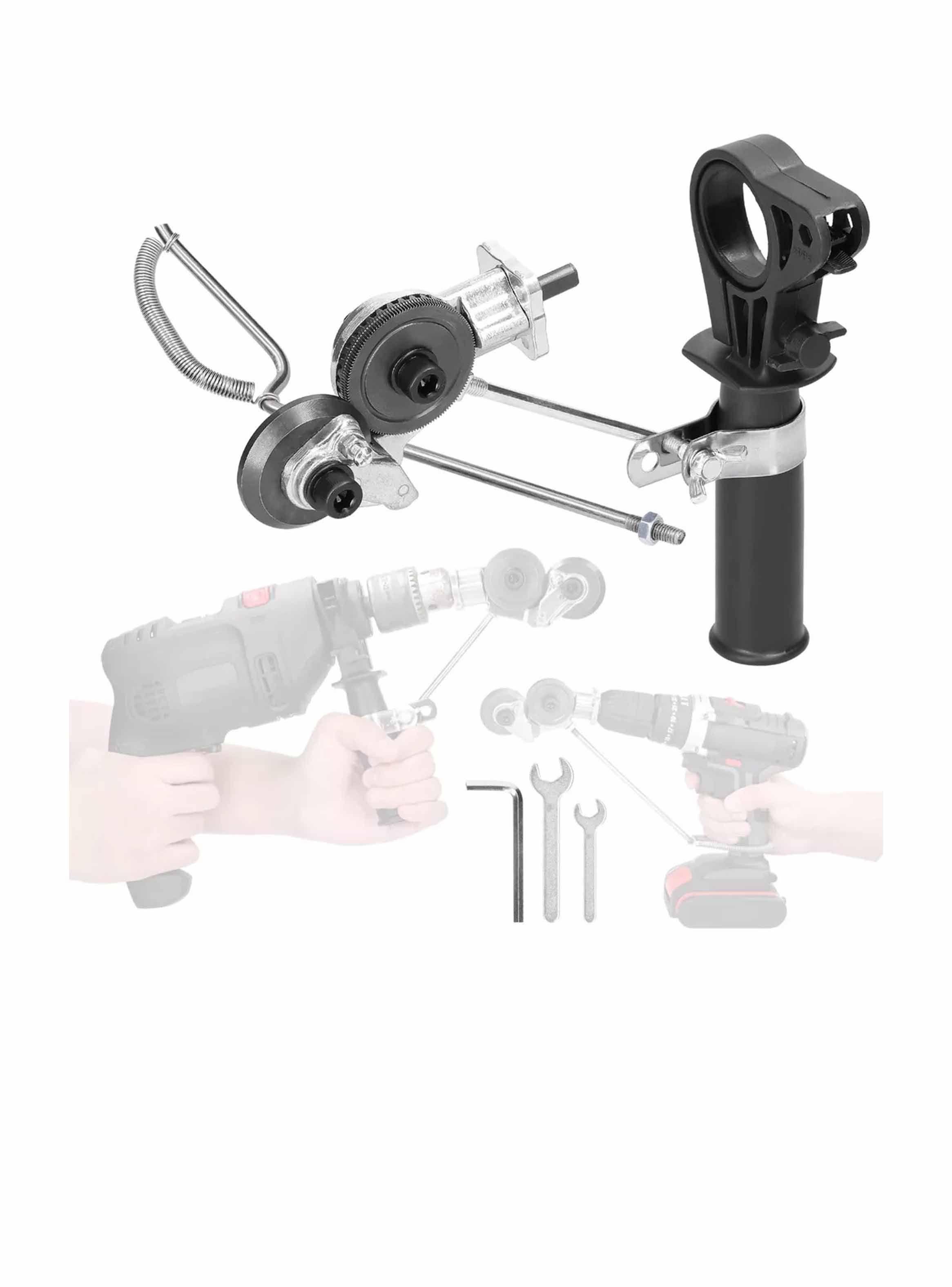 Adaptador Corta Latas De Taladro Eléctrico, Cortachapa-2