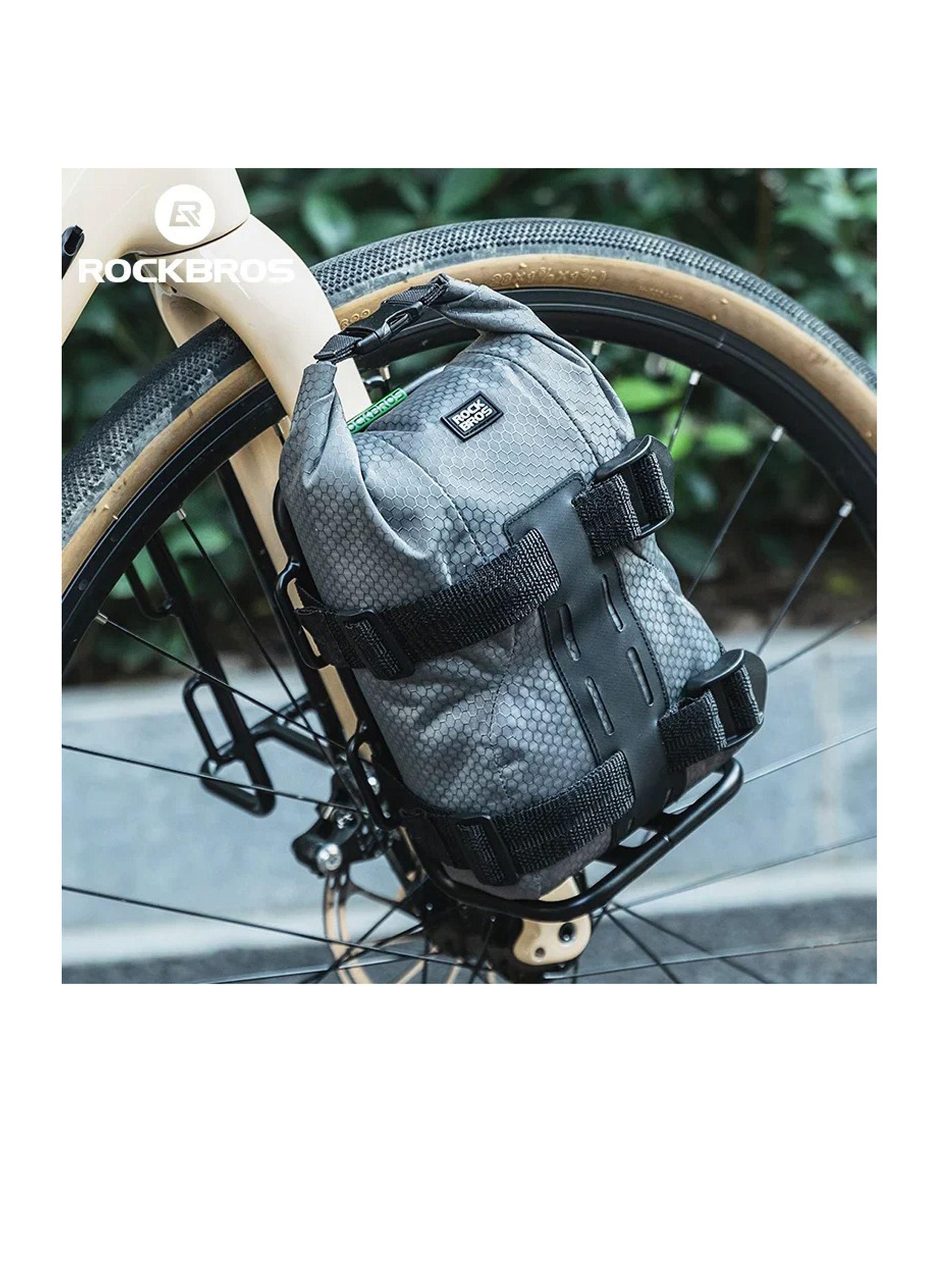 Pack 2 Portaequipaje Frontal Horquilla Bicicleta Rockbros-2