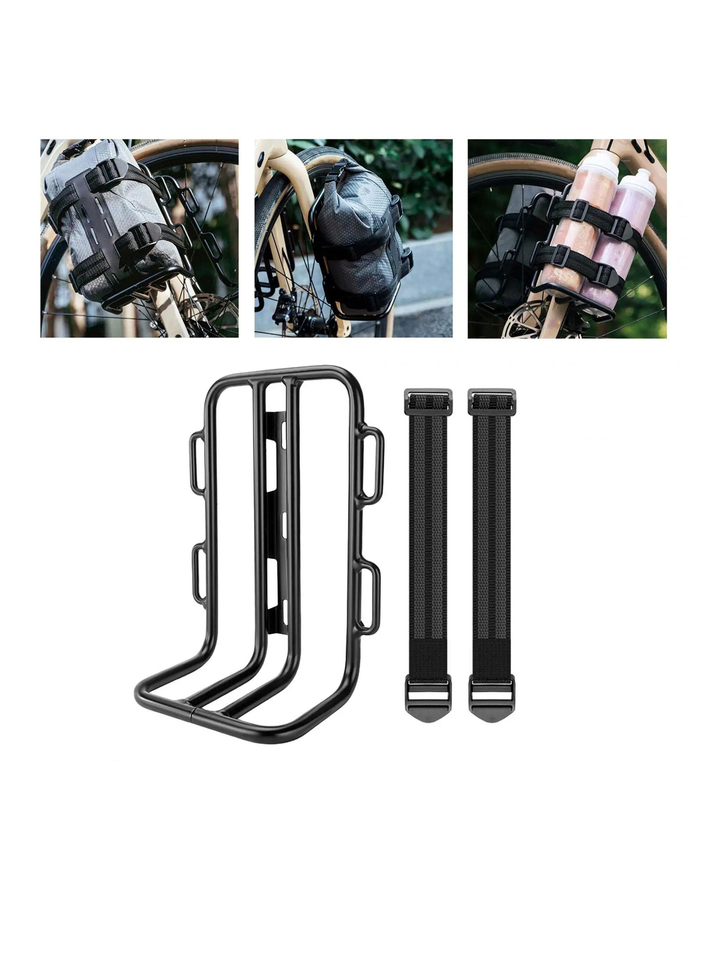 Pack 2 Portaequipaje Frontal Horquilla Bicicleta Rockbros-5