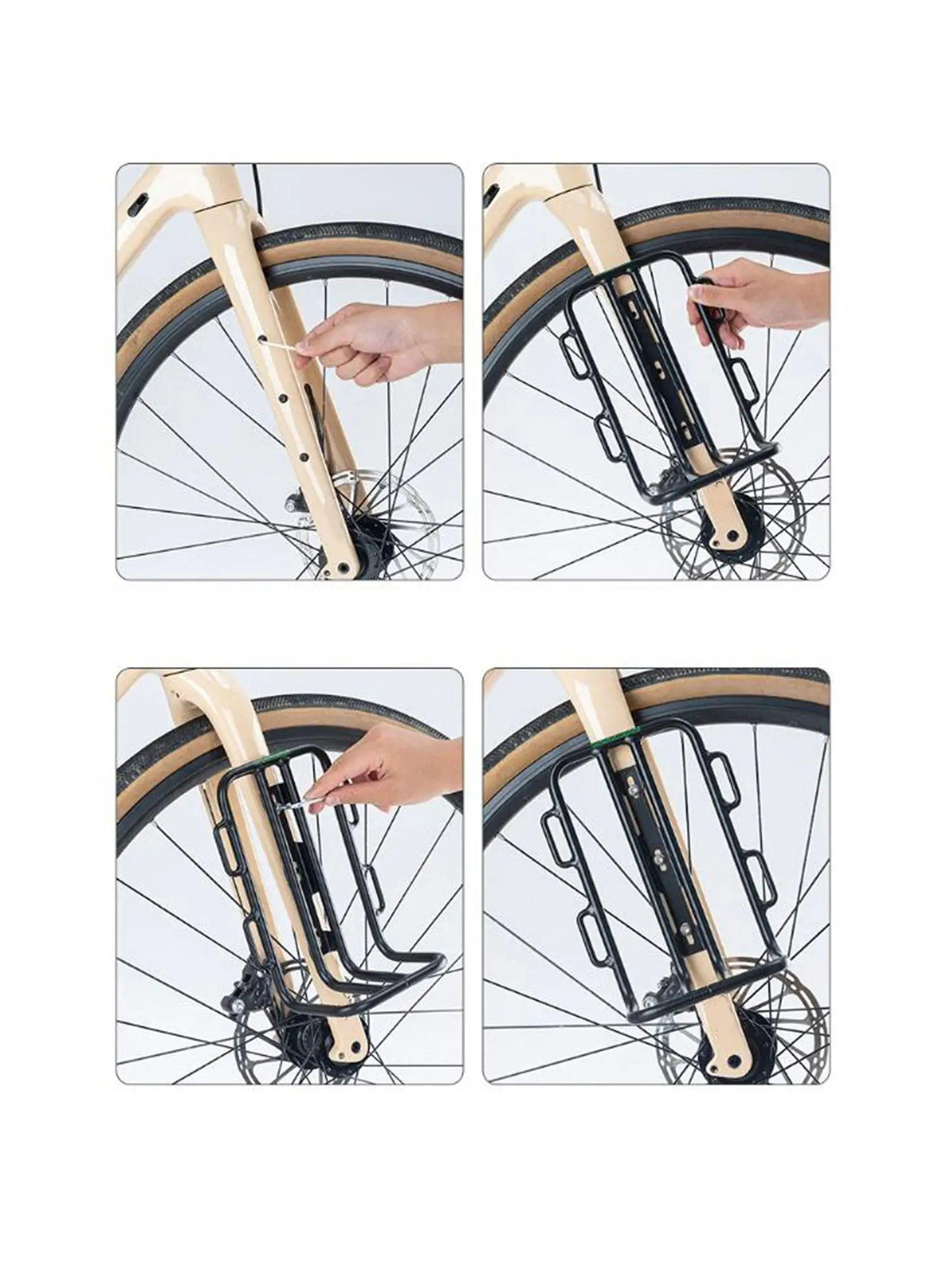 Pack 2 Portaequipaje Frontal Horquilla Bicicleta Rockbros-6