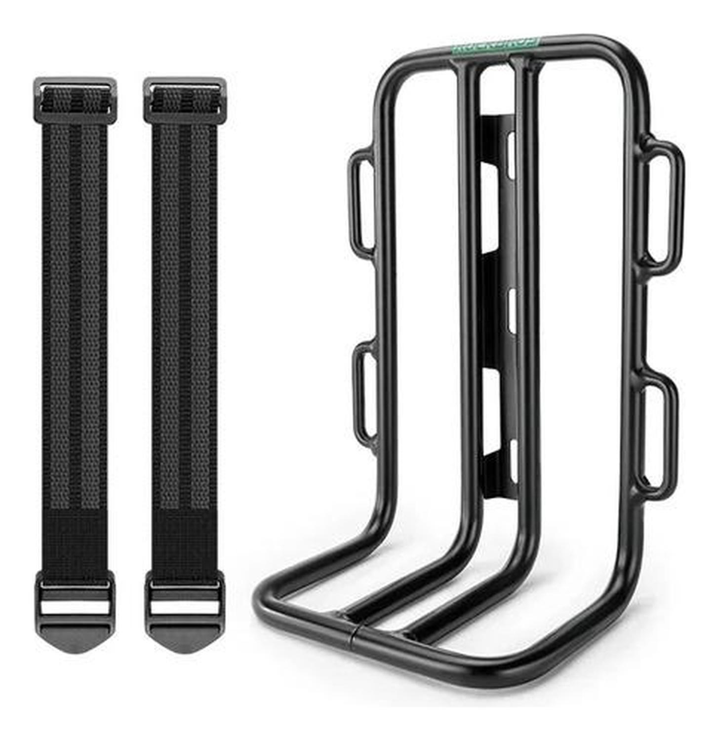 Pack 2 Portaequipaje Frontal Horquilla Bicicleta Rockbros Negro-2