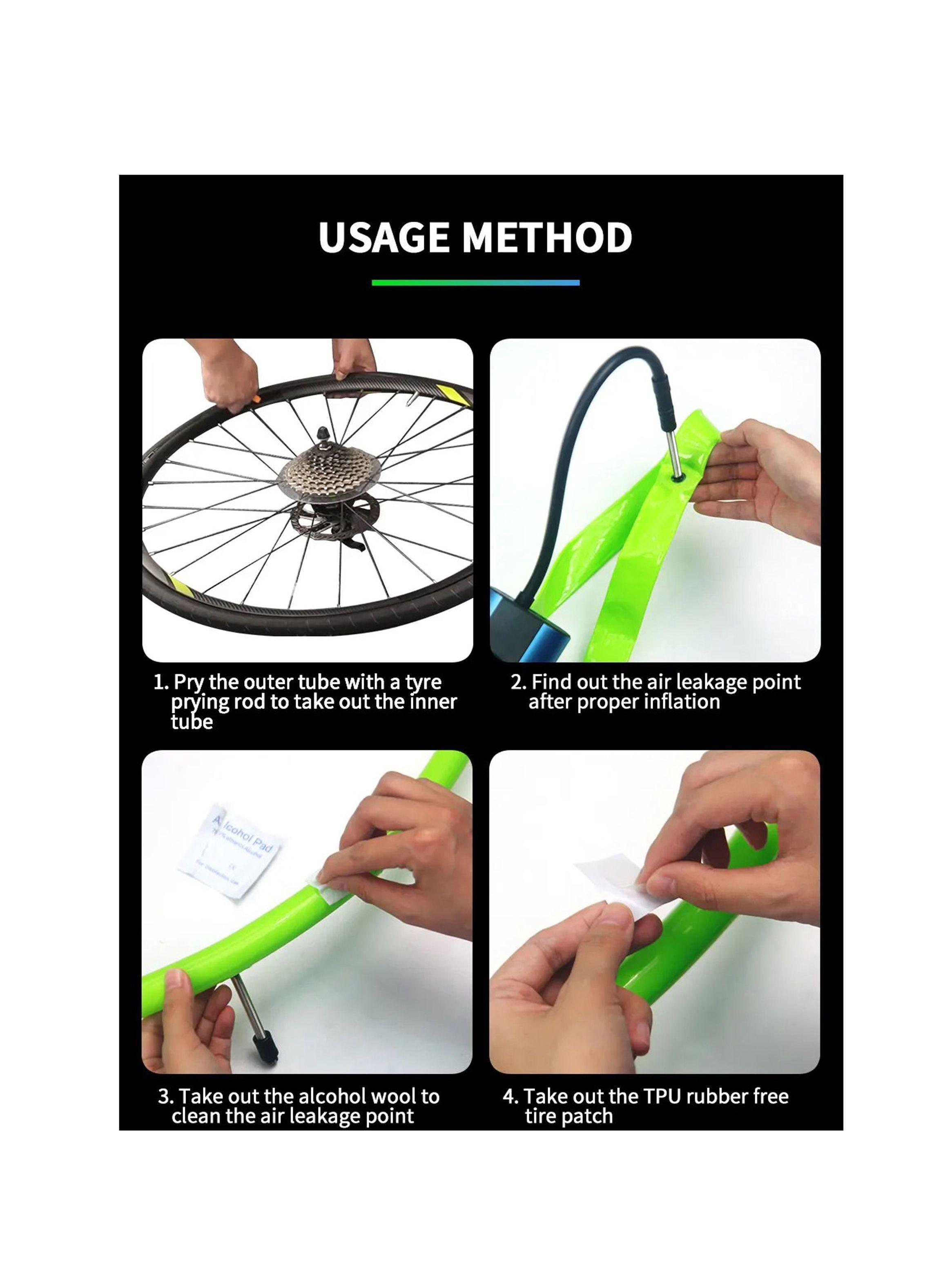 Kit 8 Parches Compatibles Con Camara Tubolito Bicicleta-5