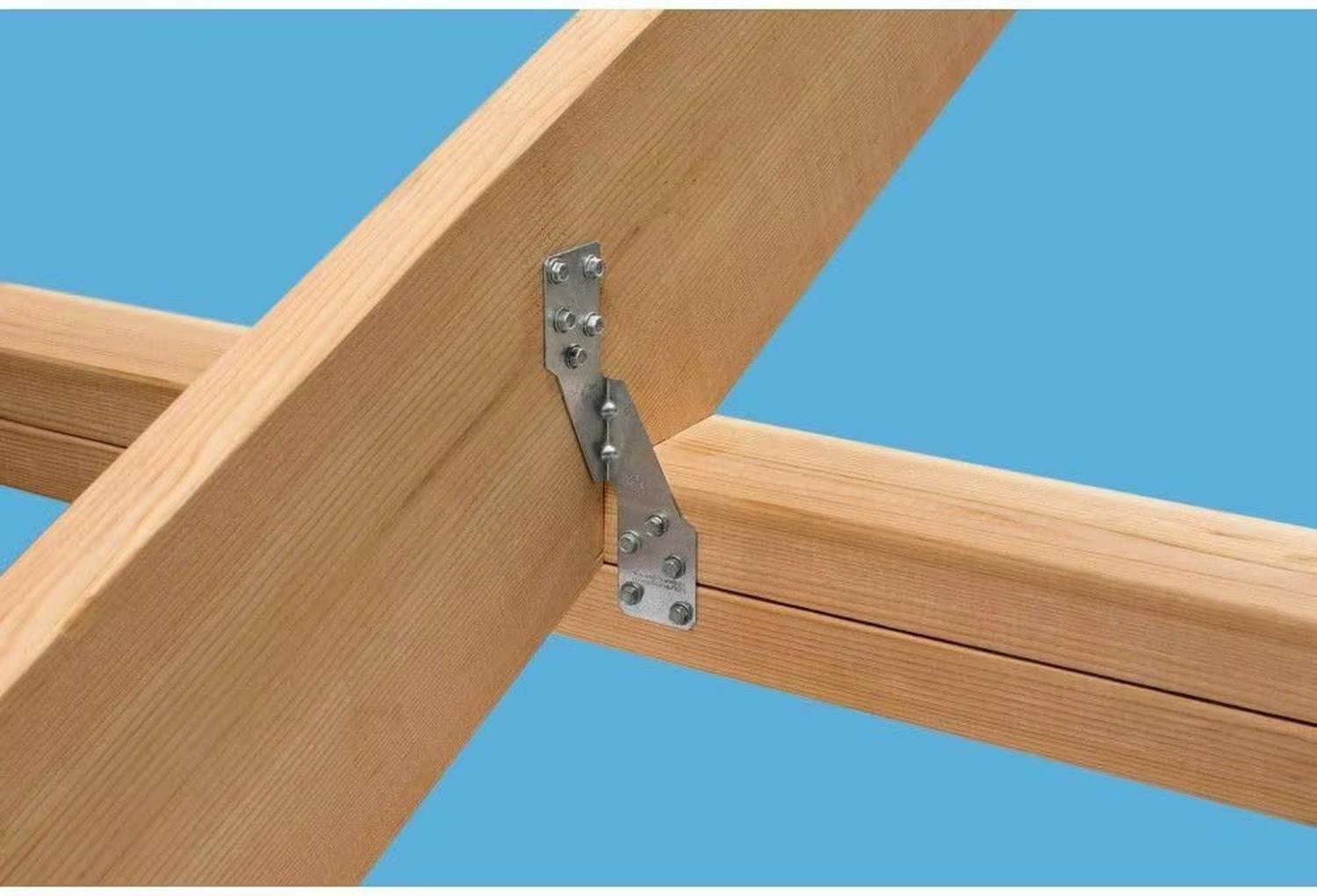 Conector Madera H2,5A Antisísmico Techumbre Cobertizo-2