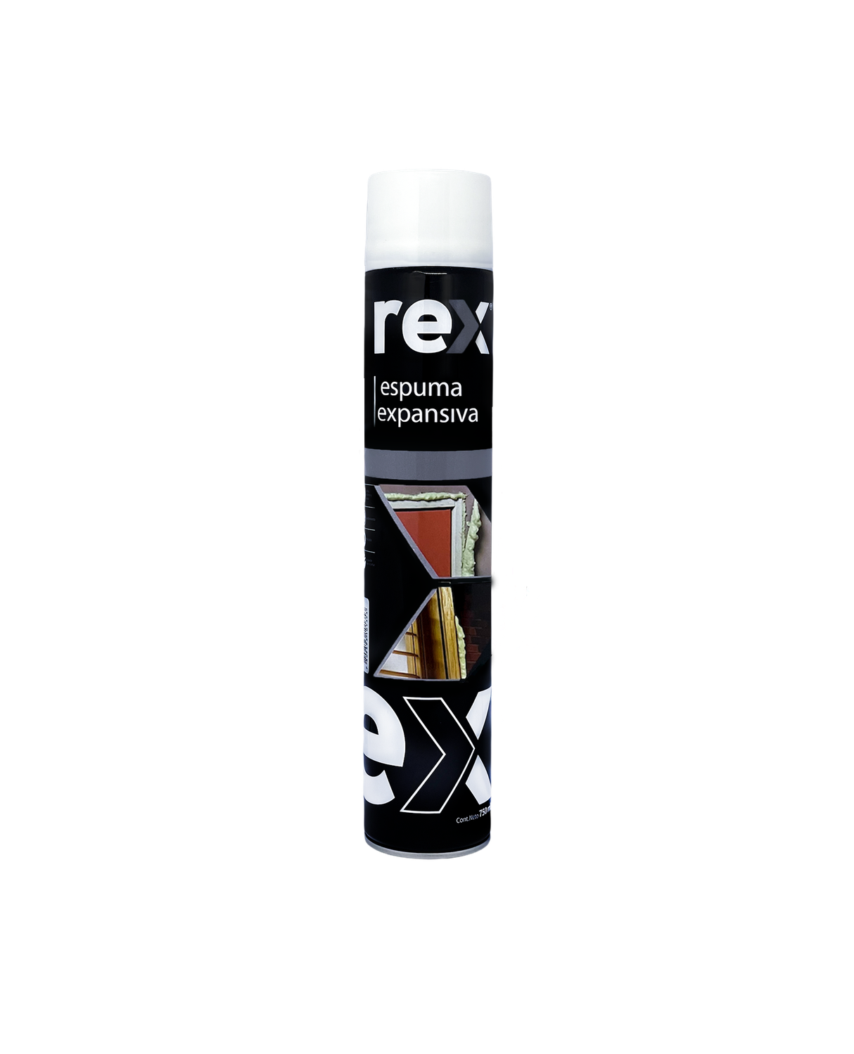 Rex Espuma Expansiva Poliuretano 750ml Sellante Aislante-0