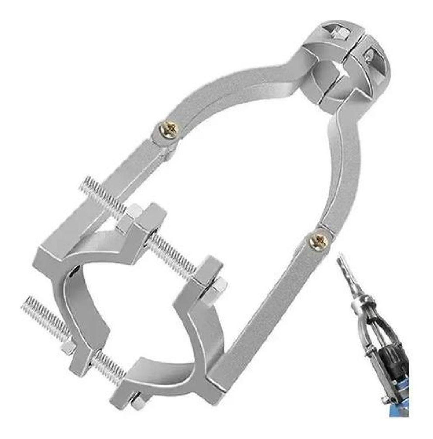 Set De Brocas Para Agujeros Cuadrados + Adaptador De Taladro-9