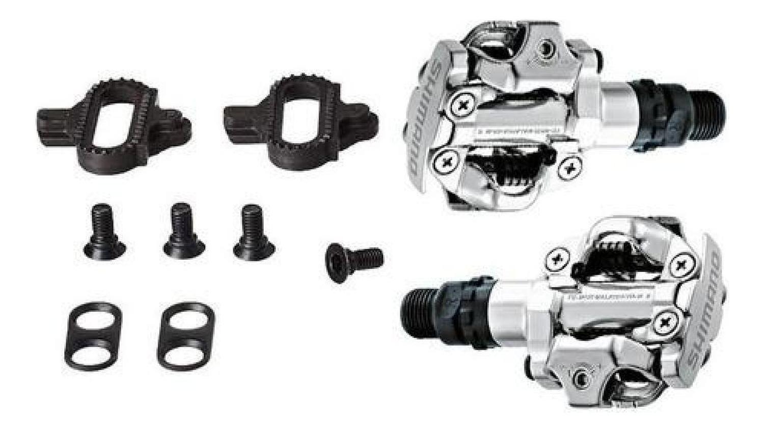 Pedales + Calas, Shimano M520 Deore Spd, Originales, Mtb-2