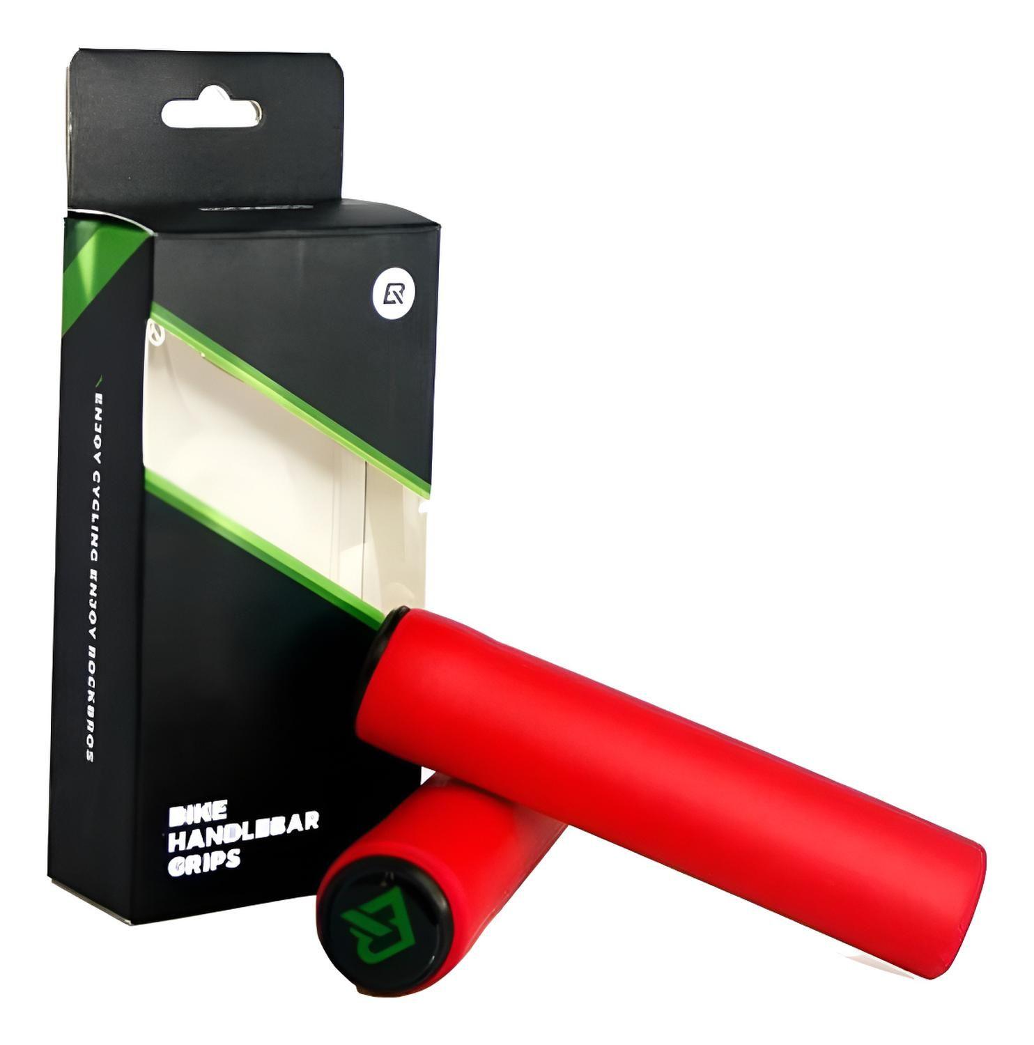 Puños Rockbros De Silicona, Bicicleta Mtb Bmx Grips-0
