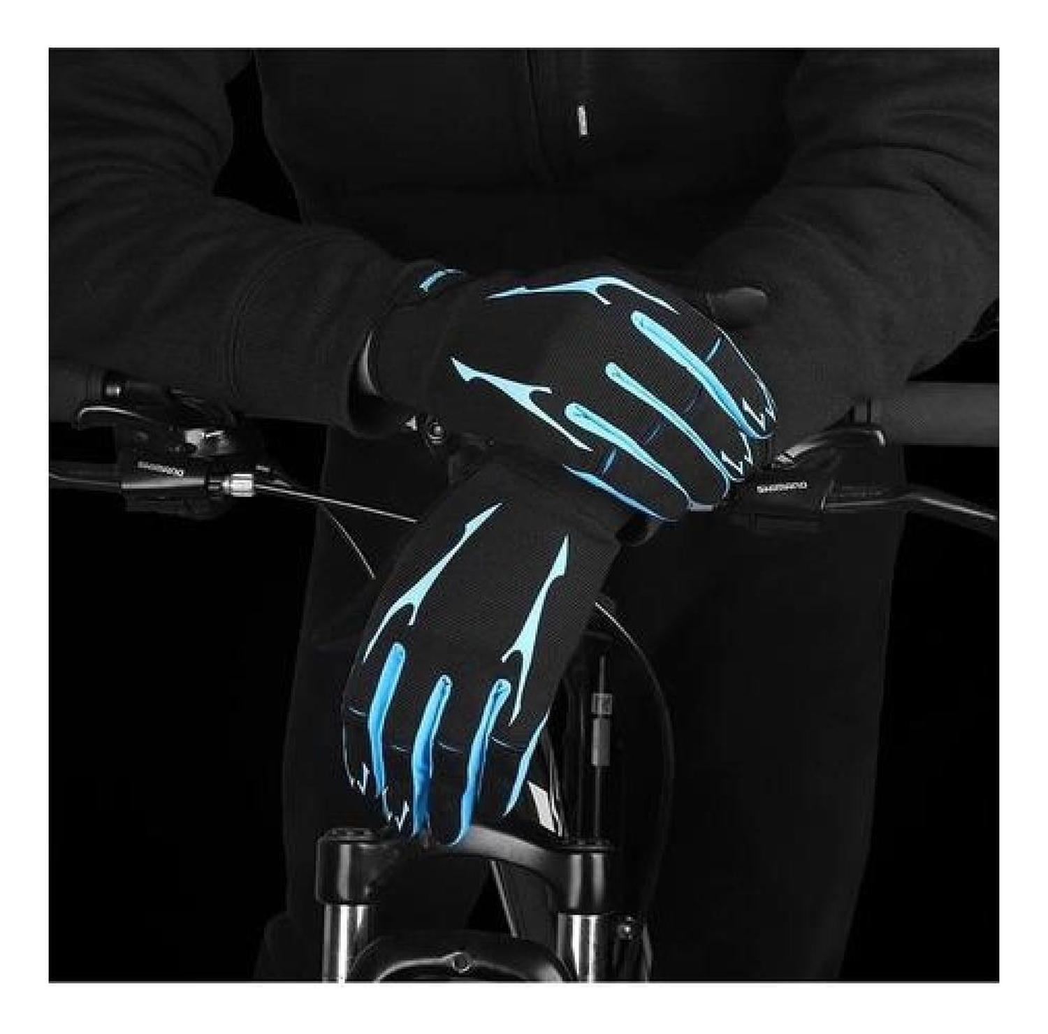 Guantes West Biking Con Gel, Ruta Y Mtb Dedo Largo Bicicleta-2