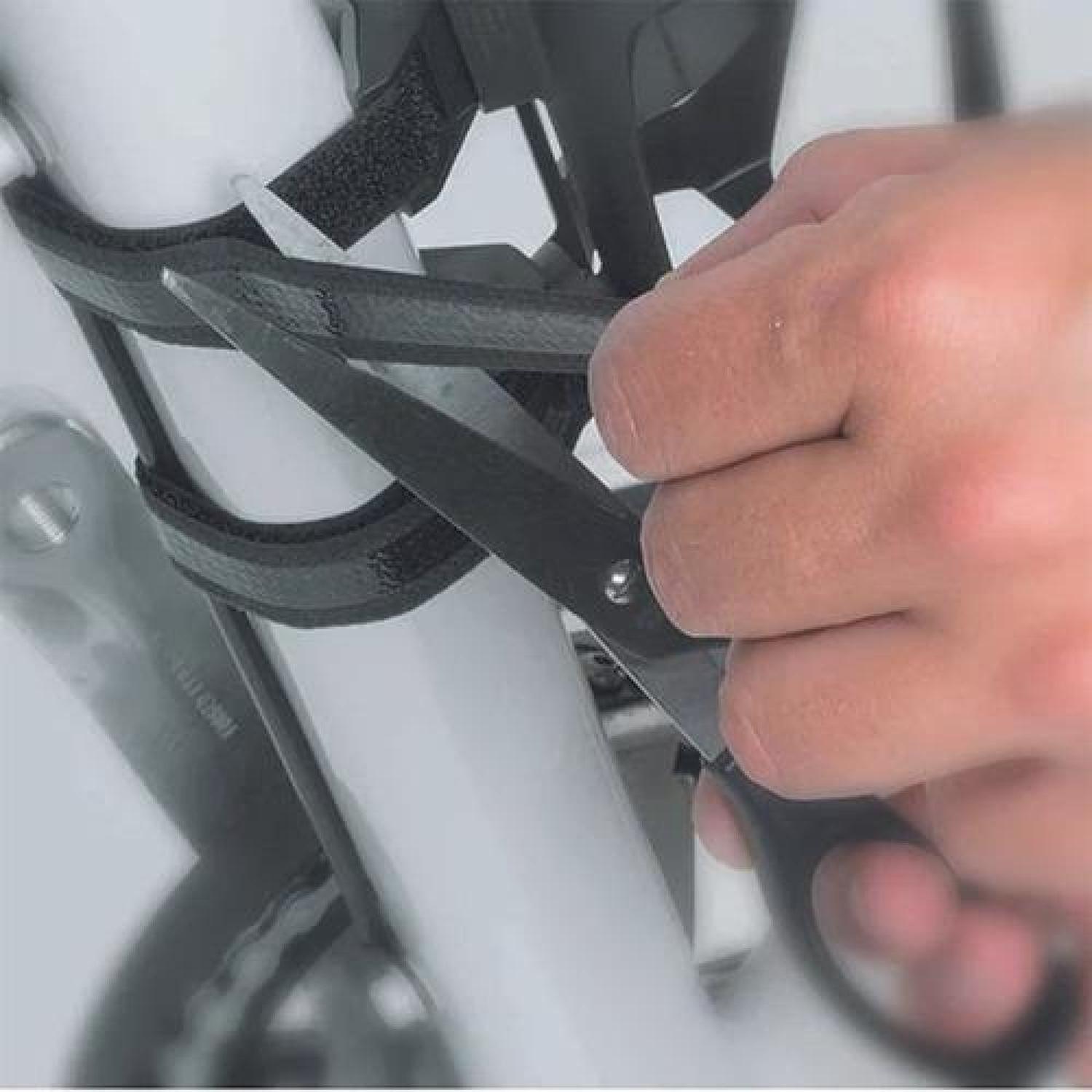 Soporte + Porta Caramagiola Anywhere Sks Universal Frontal Negro-5