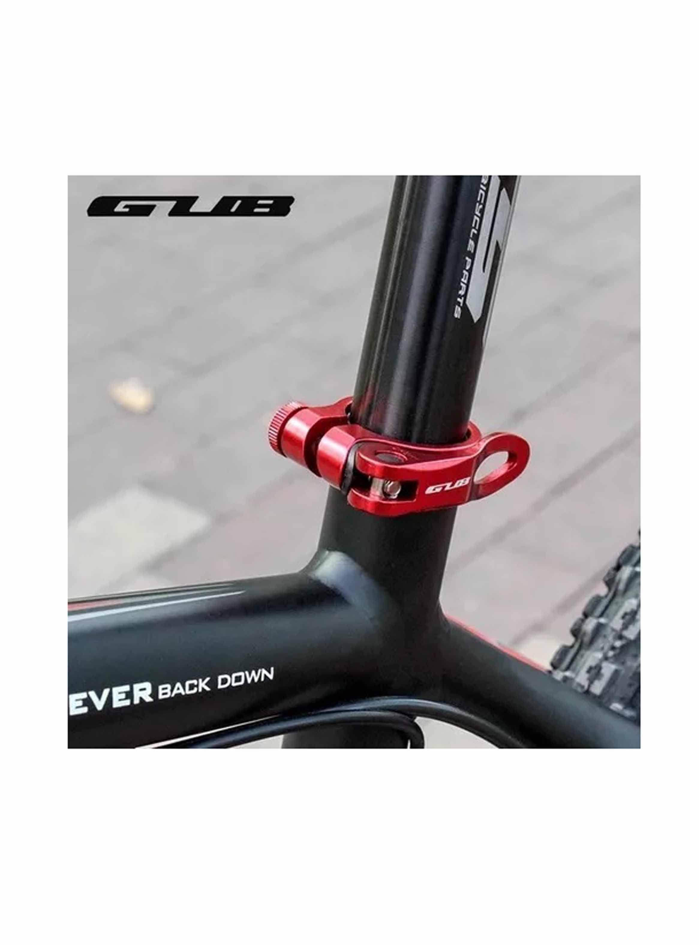 Collarín Gub 34,9 Mm Con Bloqueo Bicicleta Asiento Tija-2