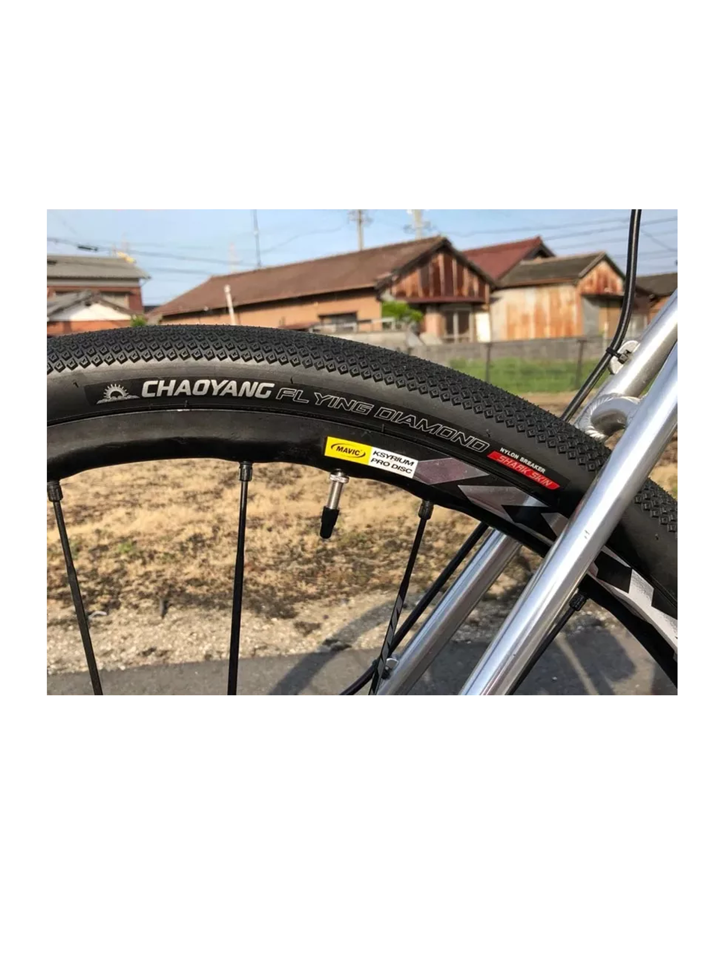 Neumático Chaoyang Flying Diamond 700x35c Gravel Kevlar-1