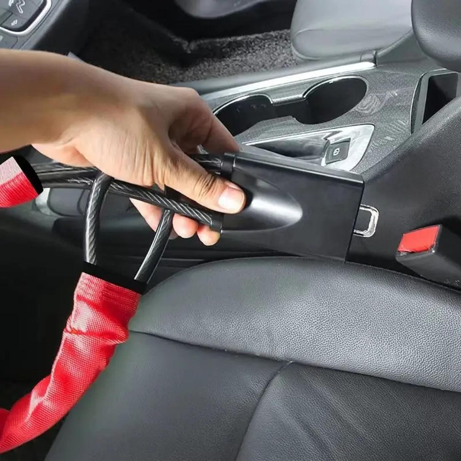 Traba Antirrobo Volante a Cinturón Auto Universal-3