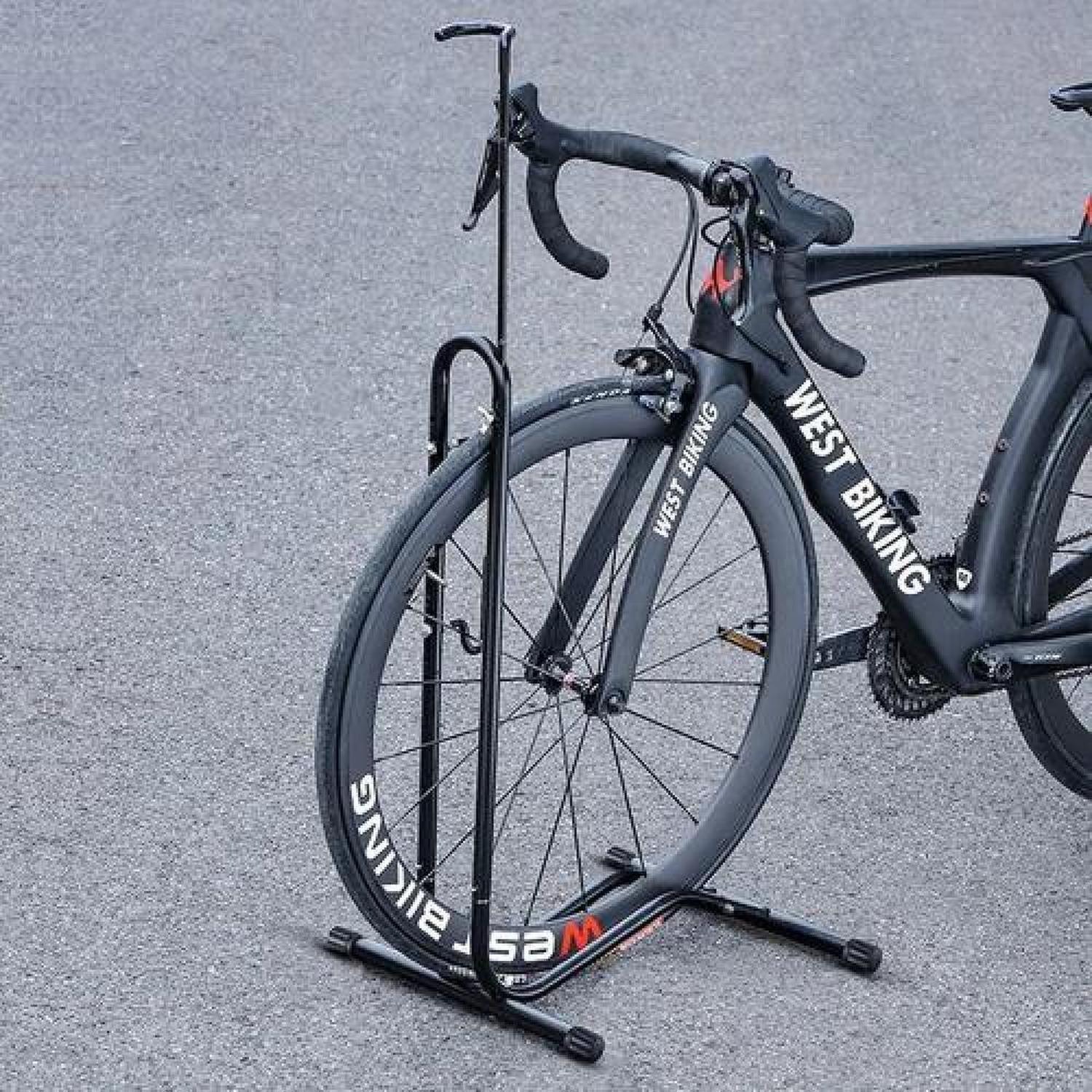 Soporte Portátil 3 En 1 Bicicleta Estaciona Reparación Negro-2