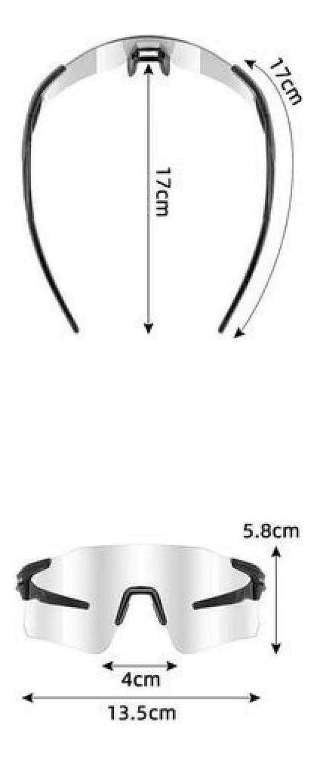 Lentes Fotocromaticos Sin Marco Ciclismo Deportes Outdoor-5