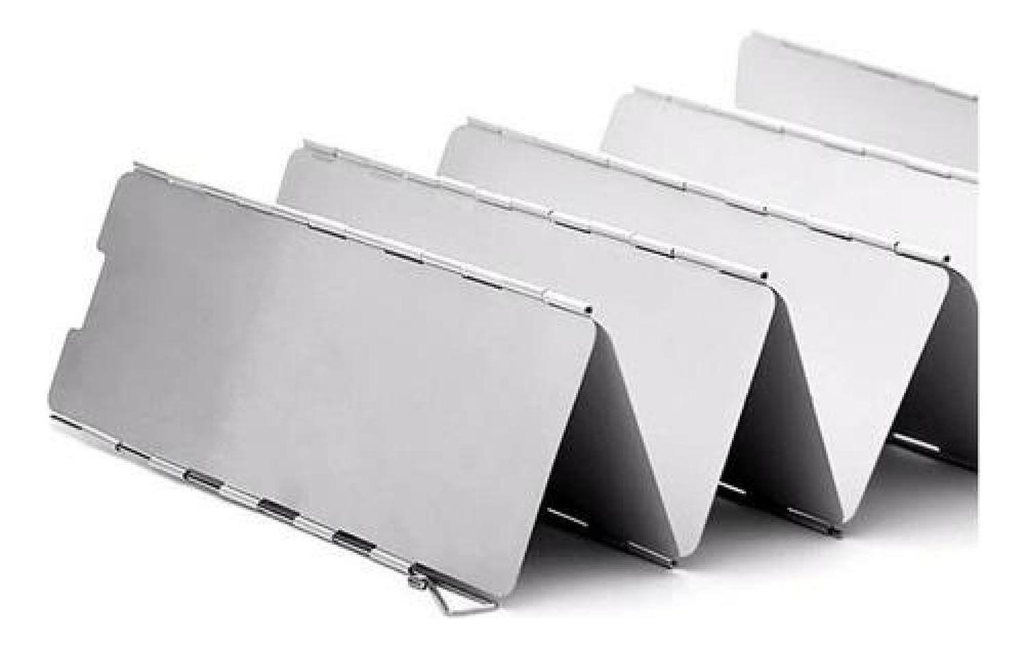 Cubre Viento 24 X 85 Cm Aluminio Cocinilla Camping-4