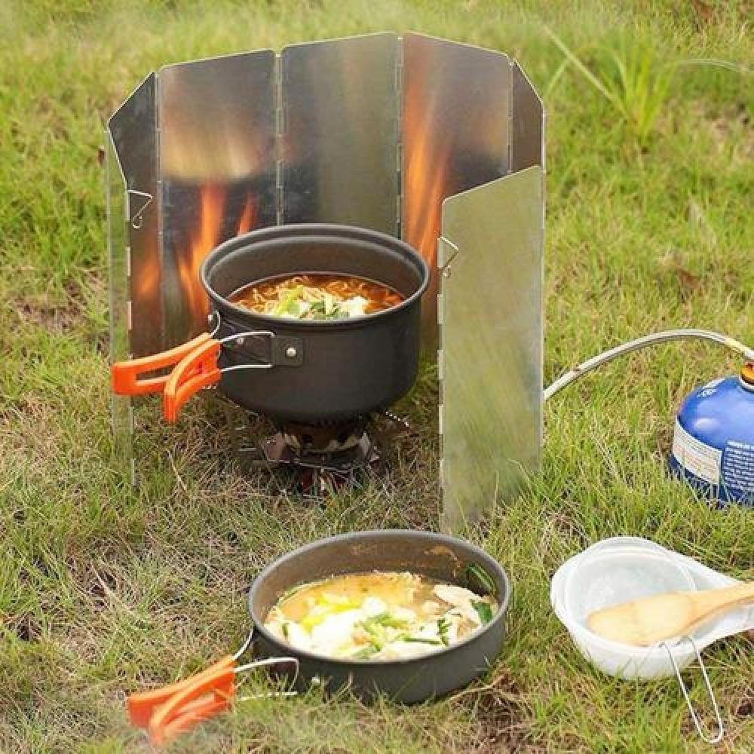 Cubre Viento 24 X 85 Cm Aluminio Cocinilla Camping-8