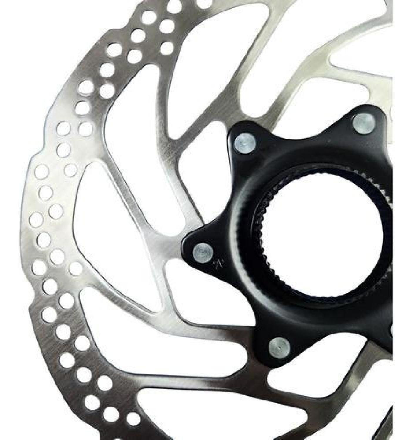 Rotor Freno Disco Shimano Sm-rt30 180mm Center Lock Mtb - Plateado-1