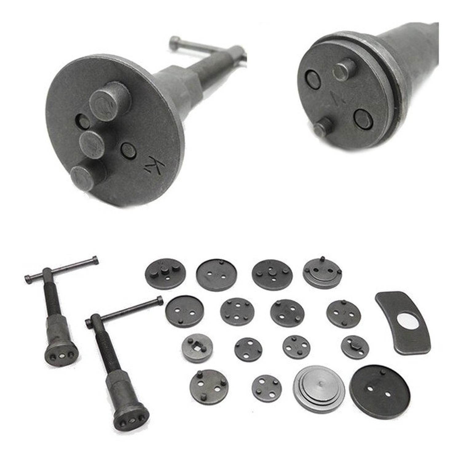 Kit Herramienta Caliper Desmontaje Frenos Pistón Auto 22 Pcs-2
