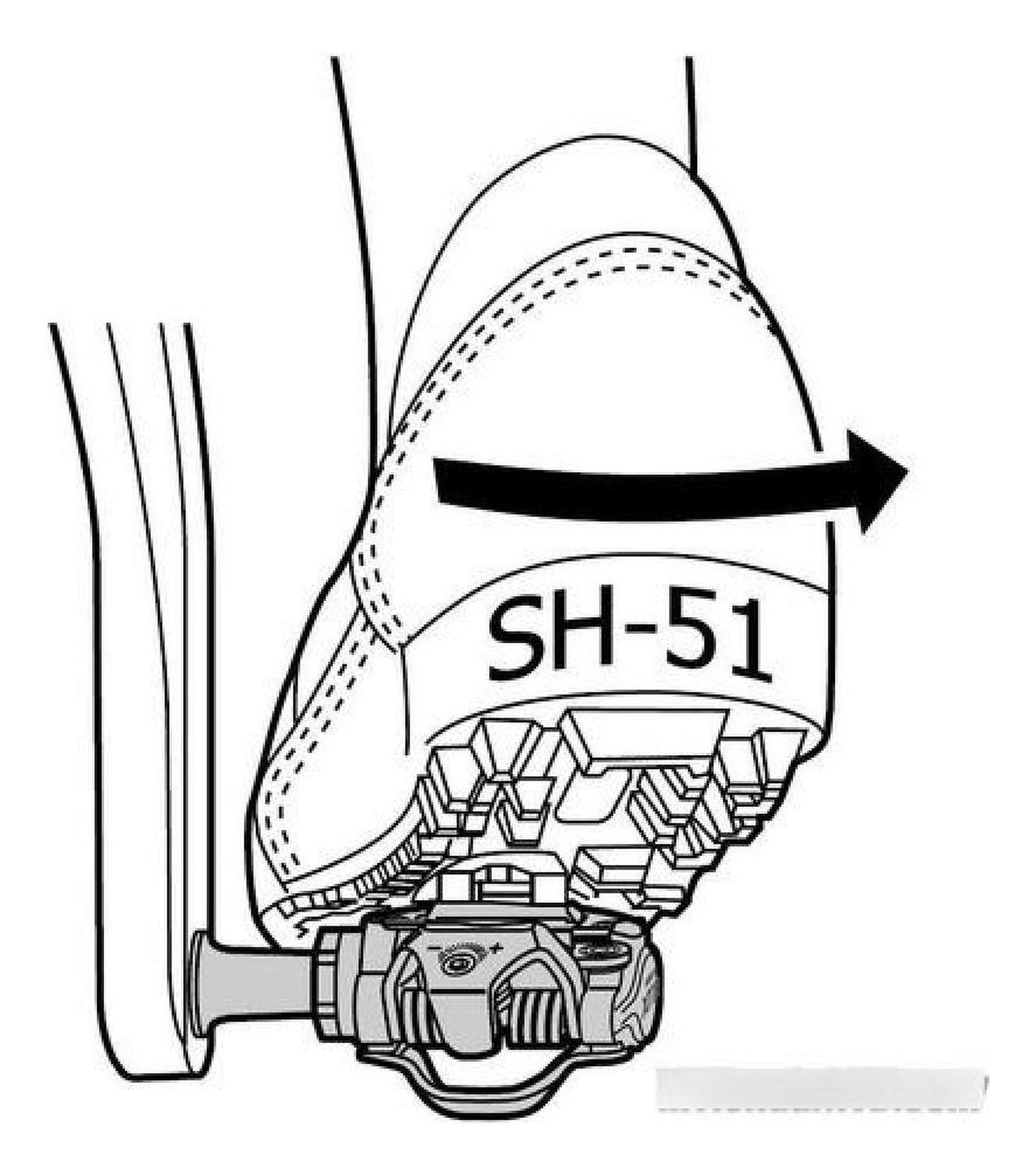 Calas Shimano Spd Sm-sh51 Mtb Avanzadas Enganche (set Par)-2