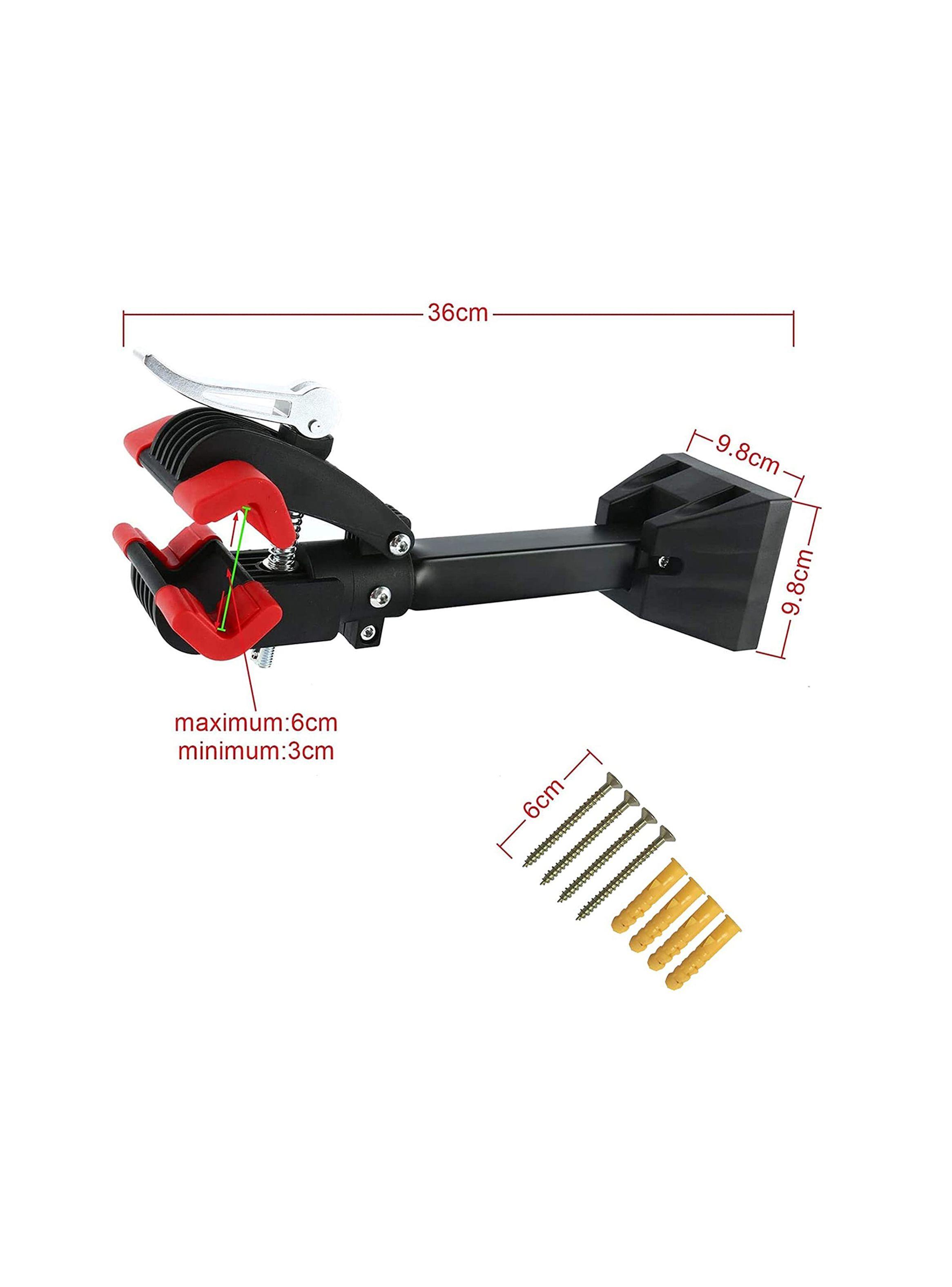 Soporte Muro Para Bicicletas 20kg Pinza Brazo Reparación-3