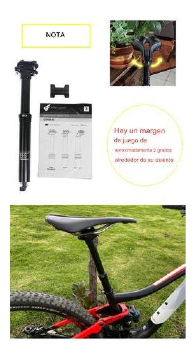 Dropper Tija Telescópica Exa 30.9 X 100, 125, 150 Y 170 Mm-5