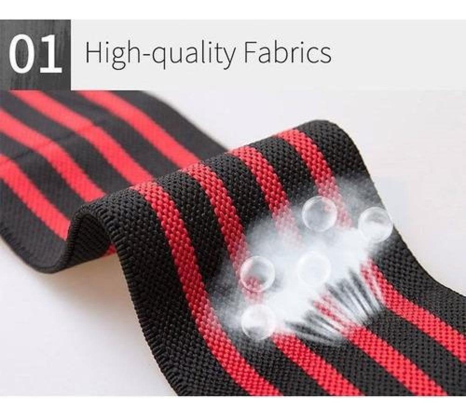 Muñequera, Straps Para Levantamiento De Pesas, Gym, Fitness Gris Talla Única-3