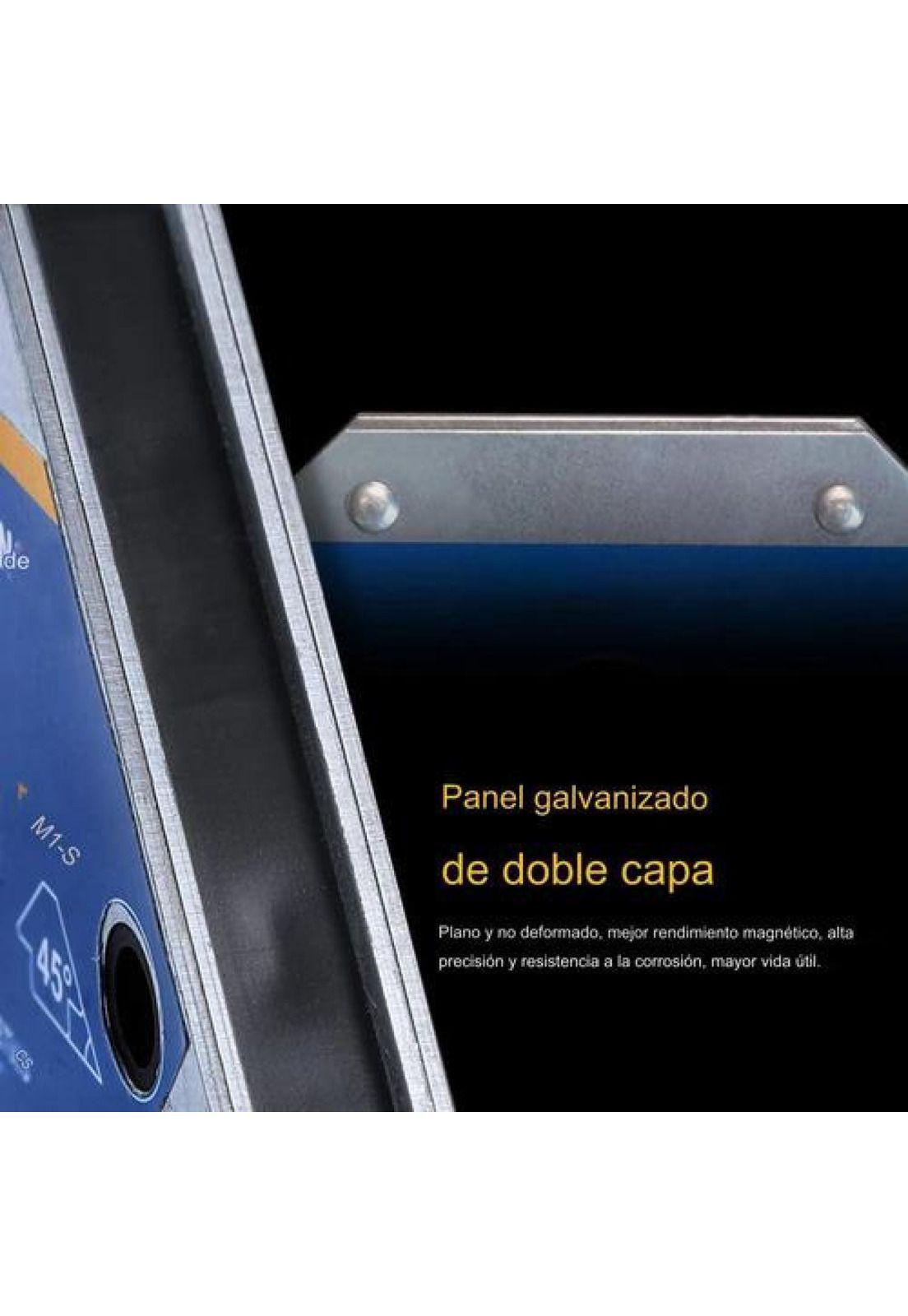 Set 2 Escuadras Magnéticas Soldar Ángulos 45° 90° 135° 28lbs-4
