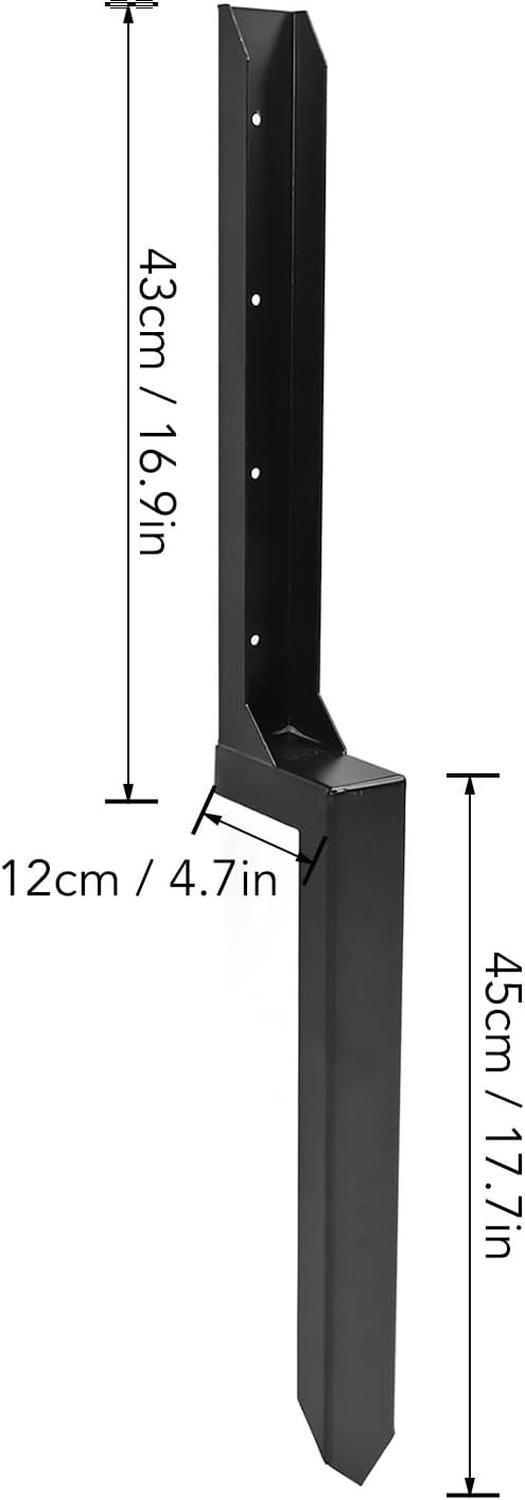 Estaca De Acero Para Reparar Postes Y Cercos Madera-4