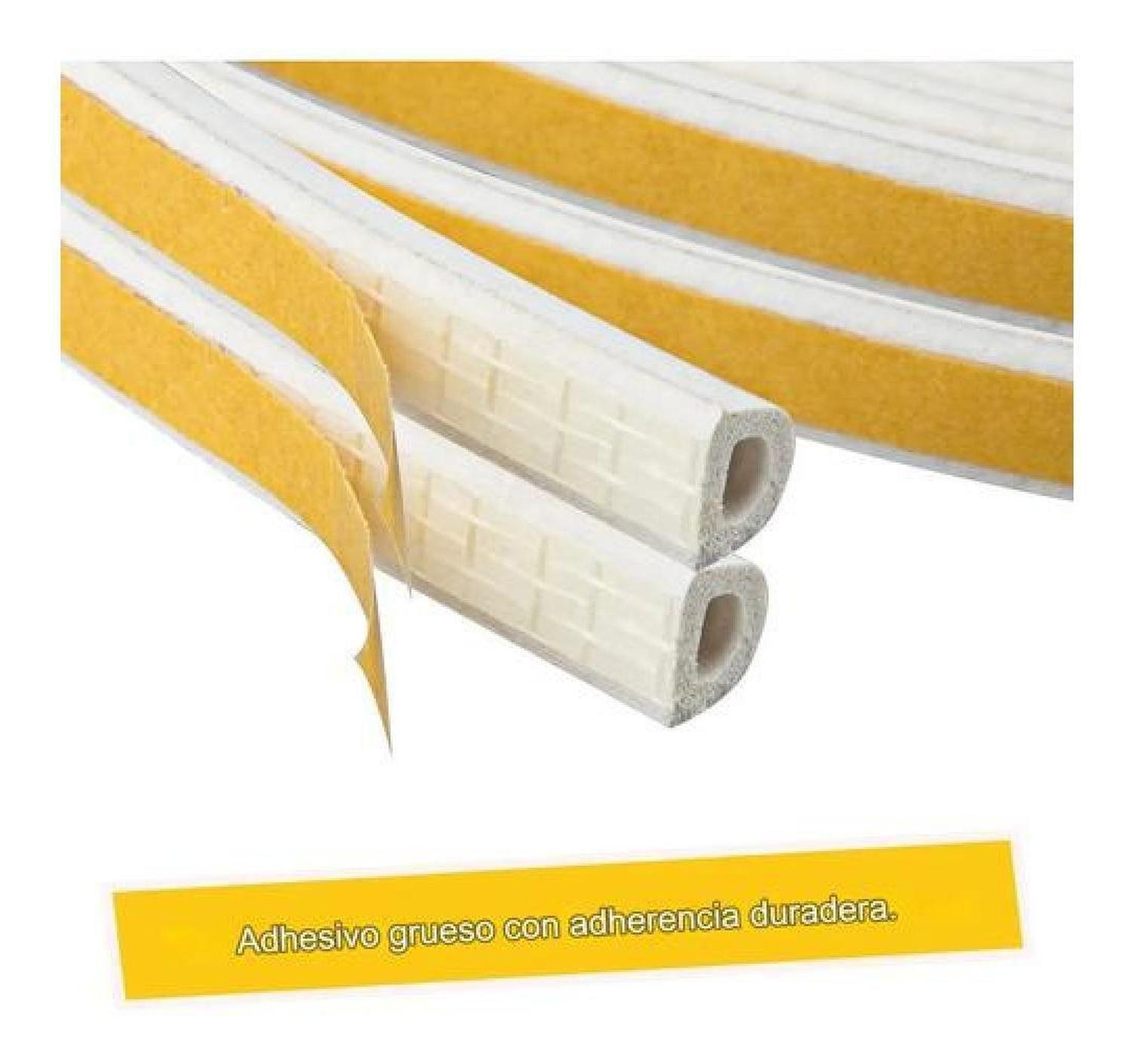 Burlete Cinta 2.5mt Aislante Térmico Adhesivo Puerta Ventana-7
