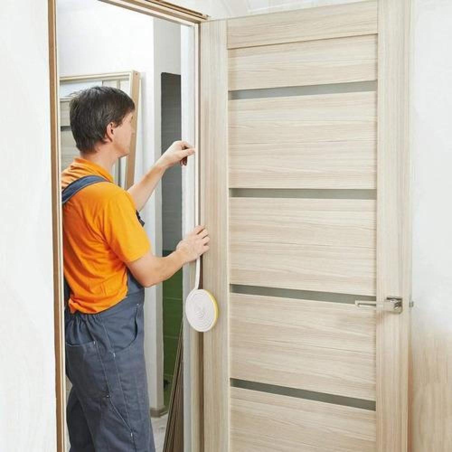 Burlete Cinta 2.5mt Aislante Térmico Adhesivo Puerta Ventana-8