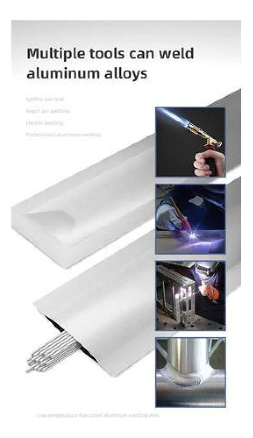 Pack 10 Paquetes Varillas Soldadura Aluminio 250 Unidades-4