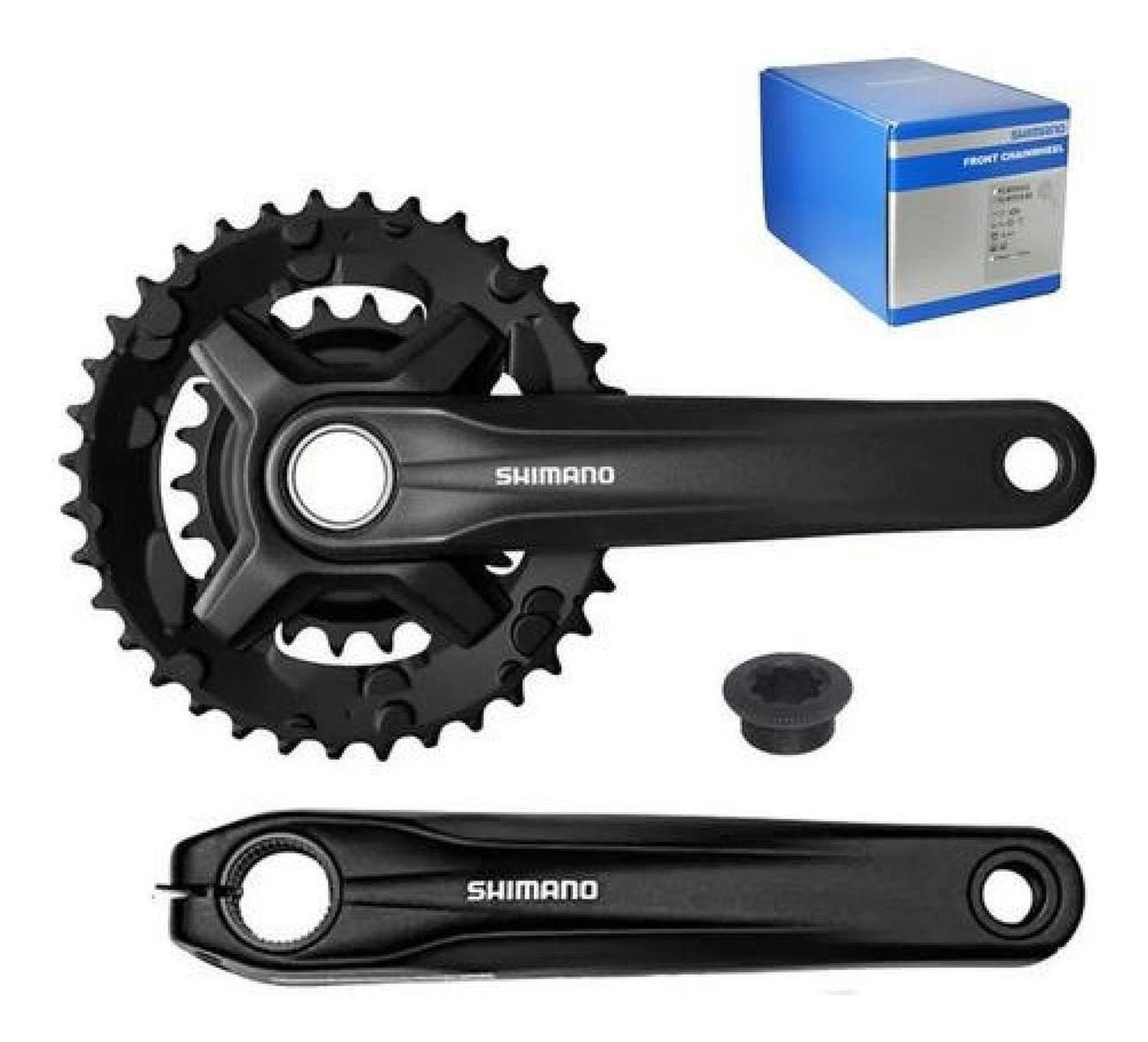 Volante Biela Shimano Alivio 2×9 V 36-22t 175mm Fc-mt210-b2-0