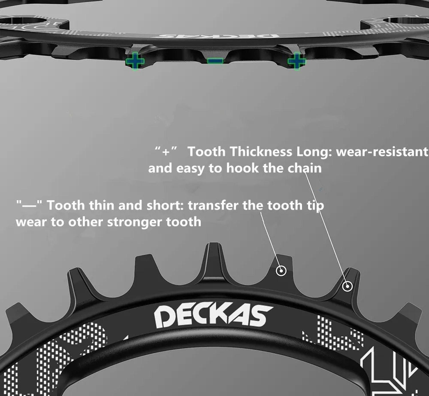 Plato Redondo Mtb Narrow Wide Bicicleta 30t 32t 34t 36t 38t-2