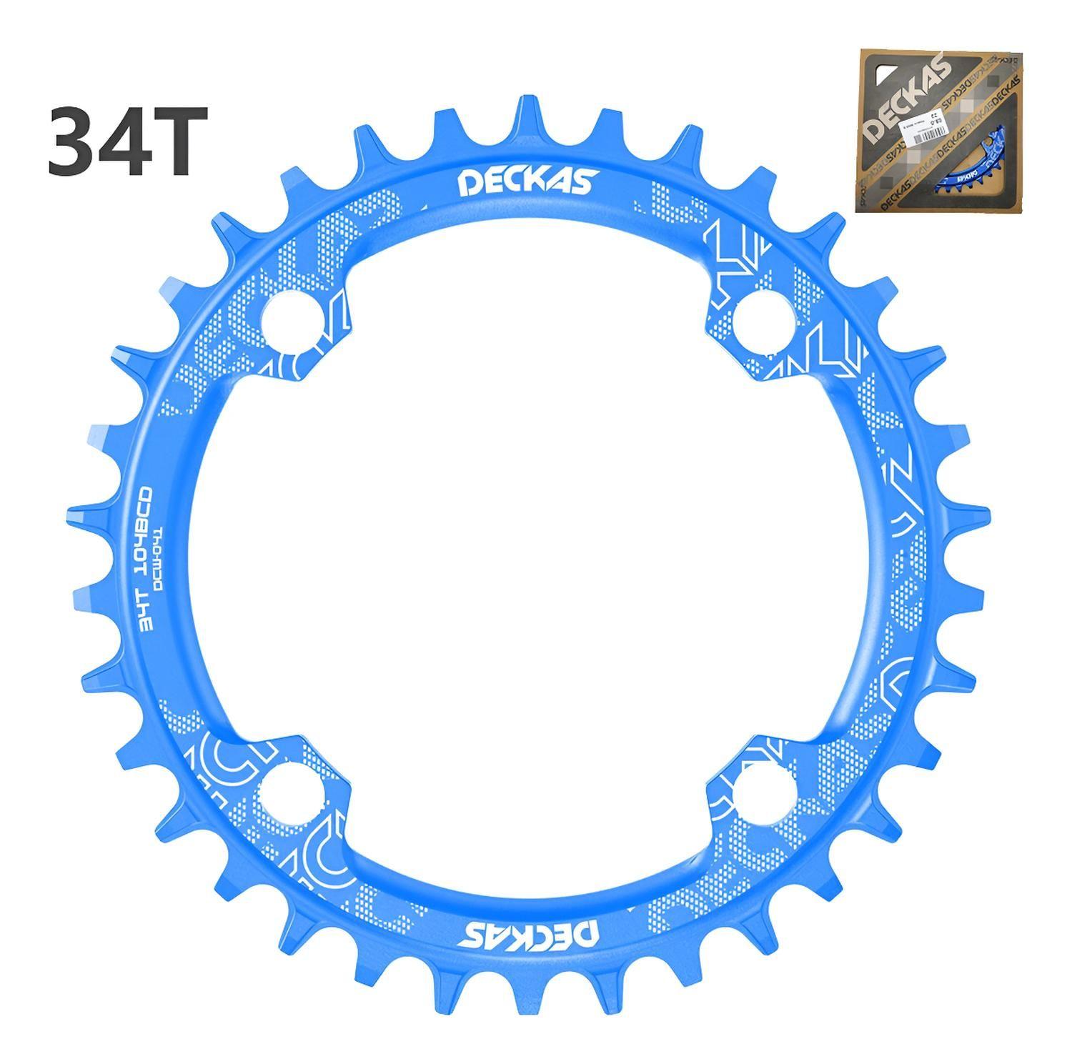 Plato Redondo Mtb Narrow Wide Bicicleta 30t 32t 34t 36t 38t-4