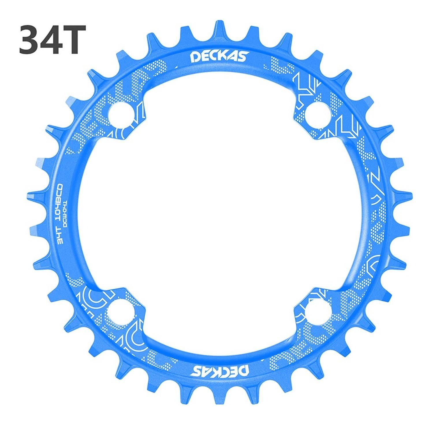 Plato Redondo Mtb Narrow Wide Bicicleta 30t 32t 34t 36t 38t-5