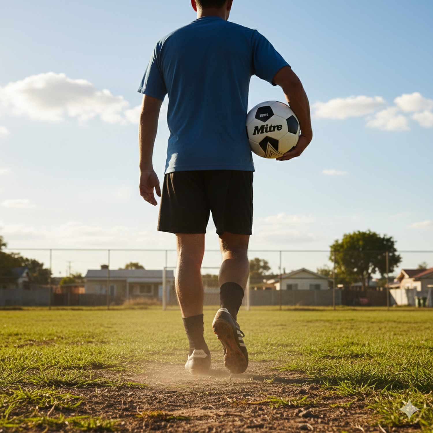 Balón Pelota Fútbol Mitre Flare Talla 5 Bote Alto-3