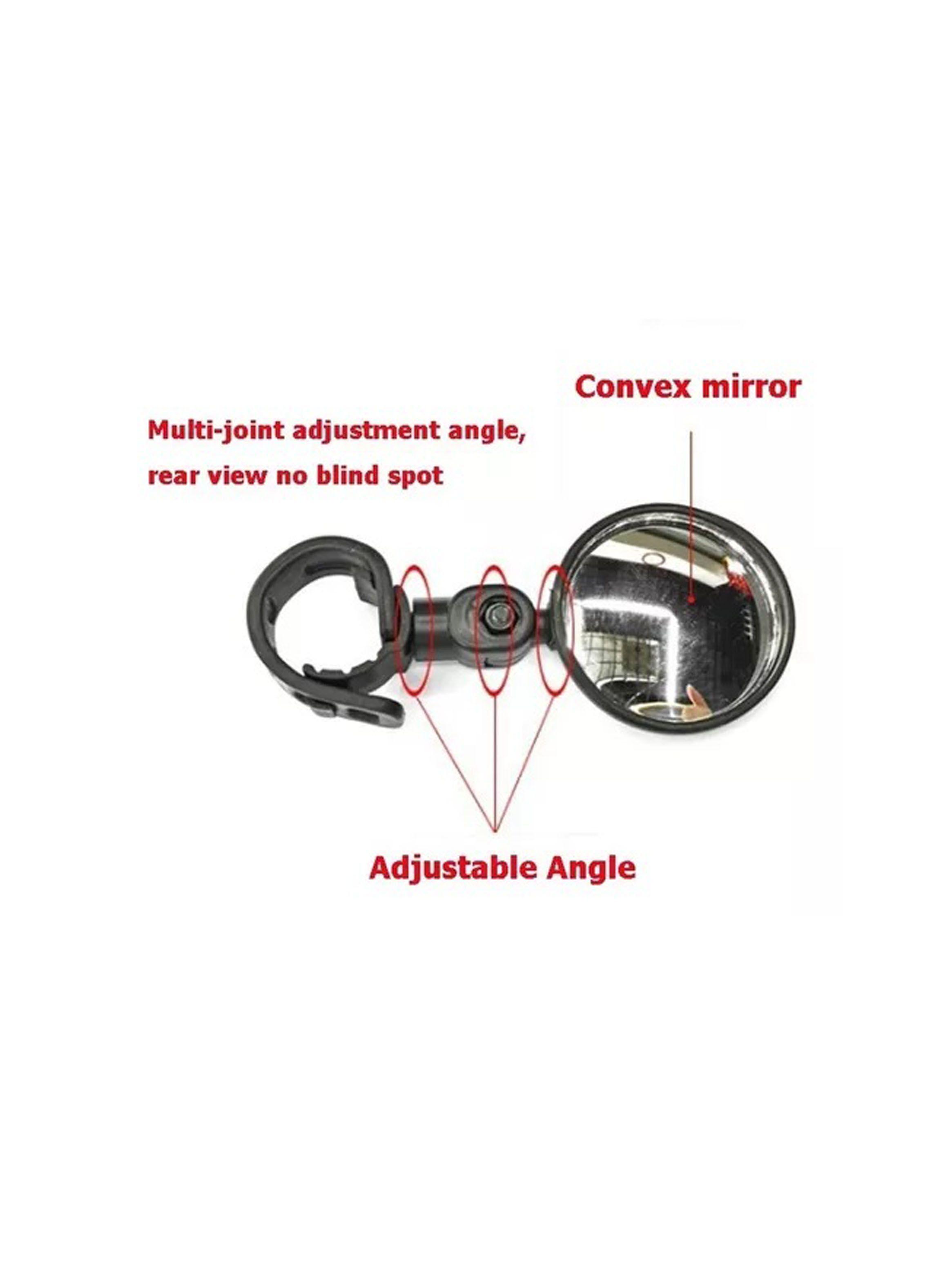 Espejo Retrovisor Para Bicicletas Y Scooters Ajustable-5