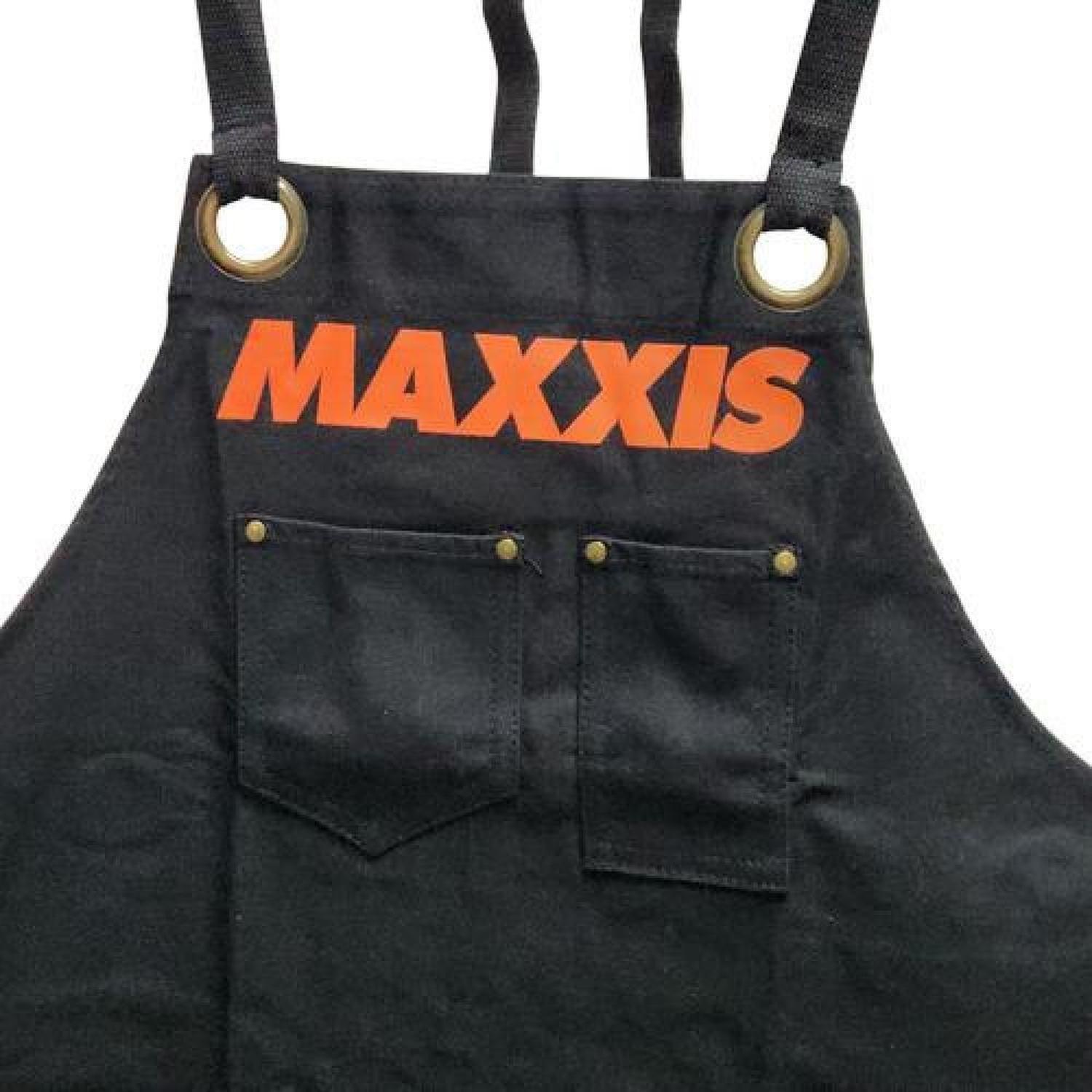 Pechera Maxxis Delantal Resistente Taller Mecánico Bicicleta Negro-3