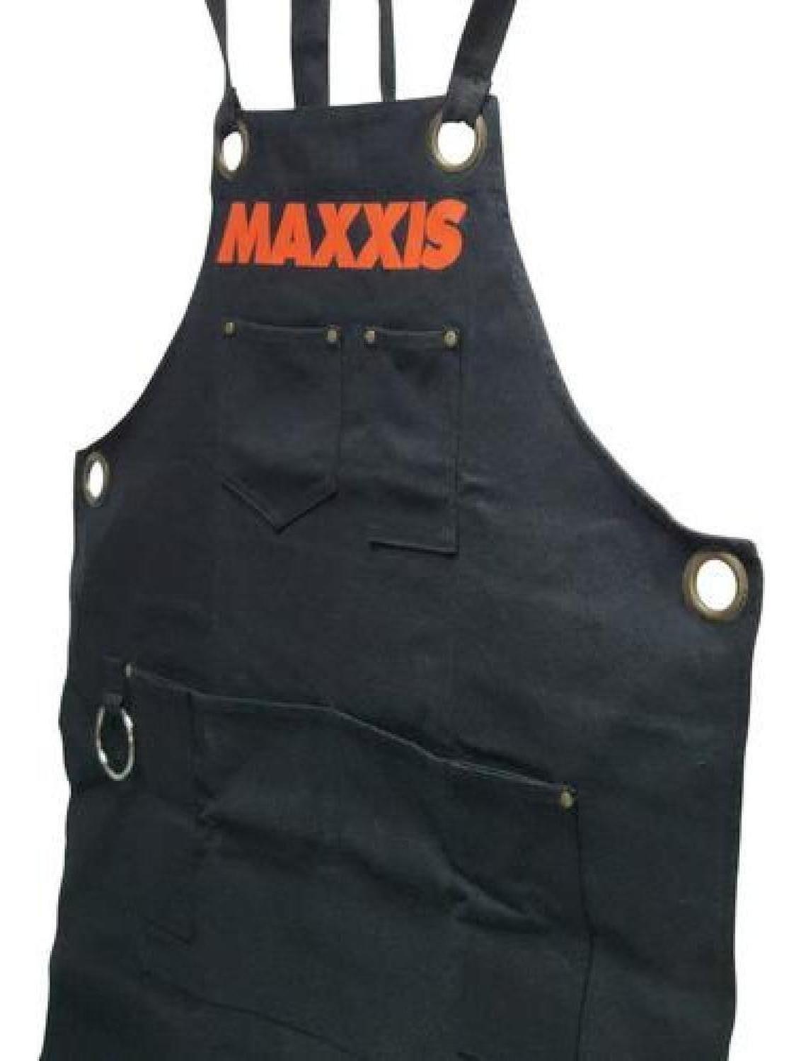 Pechera Maxxis Delantal Resistente Taller Mecánico Bicicleta Negro-7